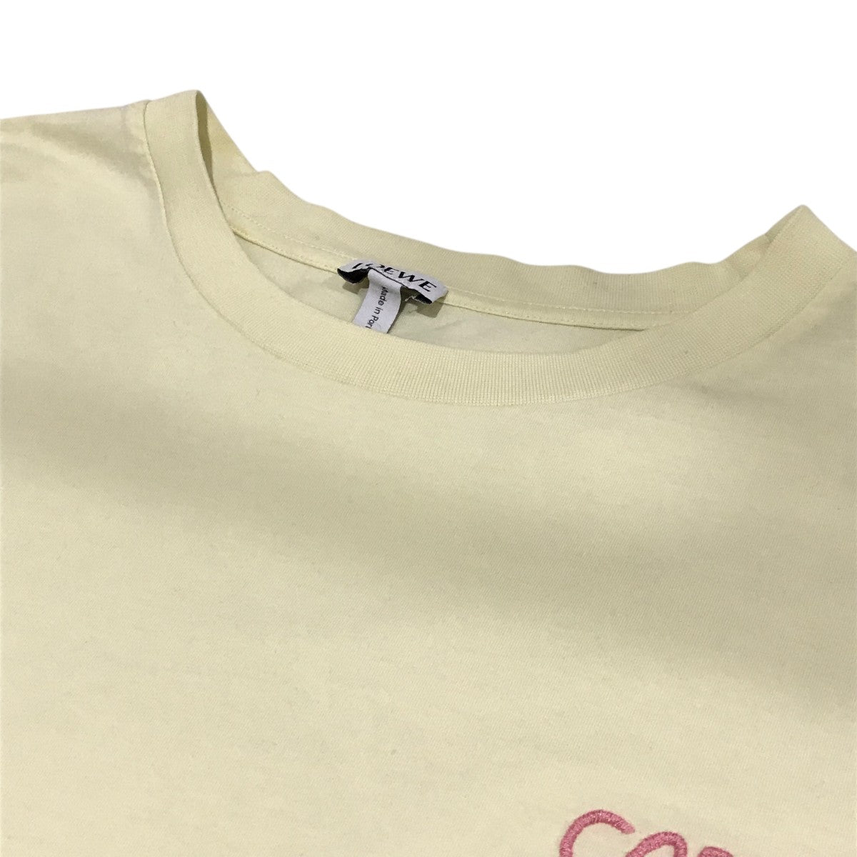 LOEWE(ロエベ) アナグラム刺繍Tシャツ17145202107 17145202107