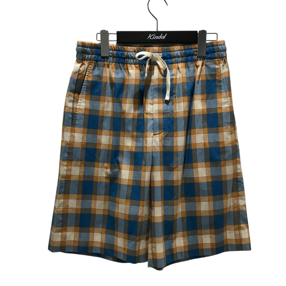未使用品 GUCCI ネイビー系チェック 水着 ショートパンツ m79830104439_1.jpg?1748673840