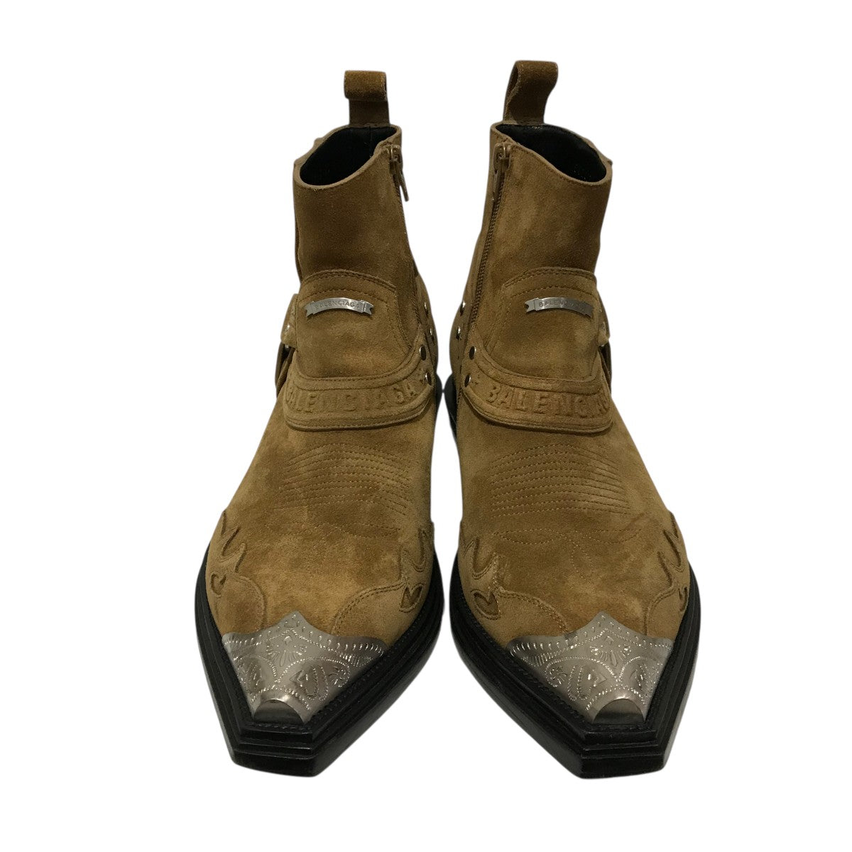 BALENCIAGA Western Heeled Bootsウエスタンブーツ562603 古着・中古-3枚目のアイテム画像