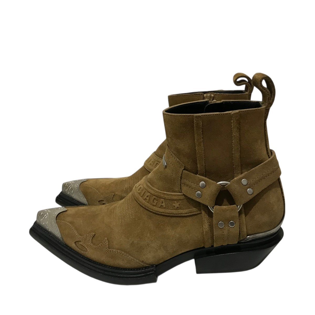 BALENCIAGA Western Heeled Bootsウエスタンブーツ562603 古着・中古-5枚目のアイテム画像