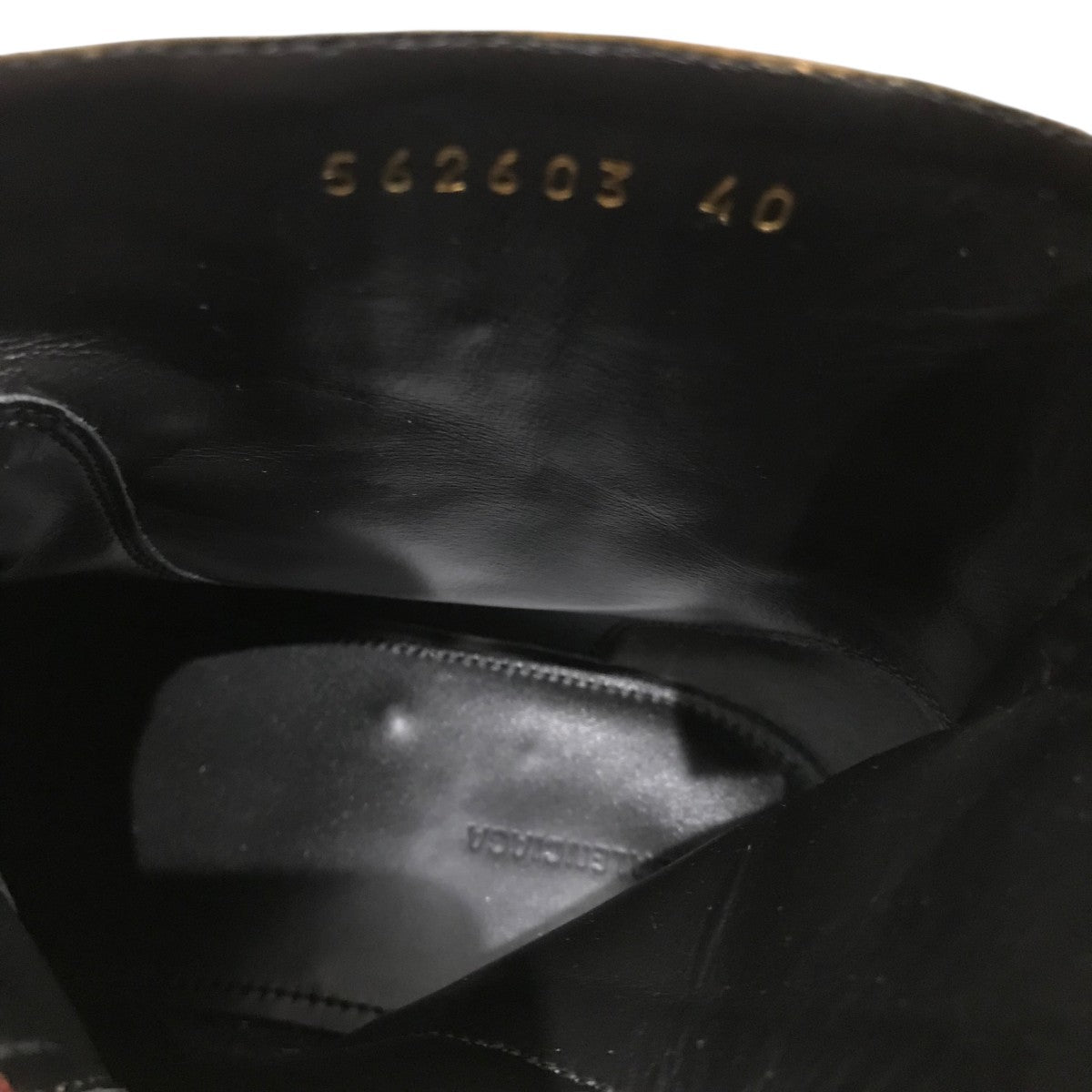 BALENCIAGA Western Heeled Bootsウエスタンブーツ562603 古着・中古-7枚目のアイテム画像