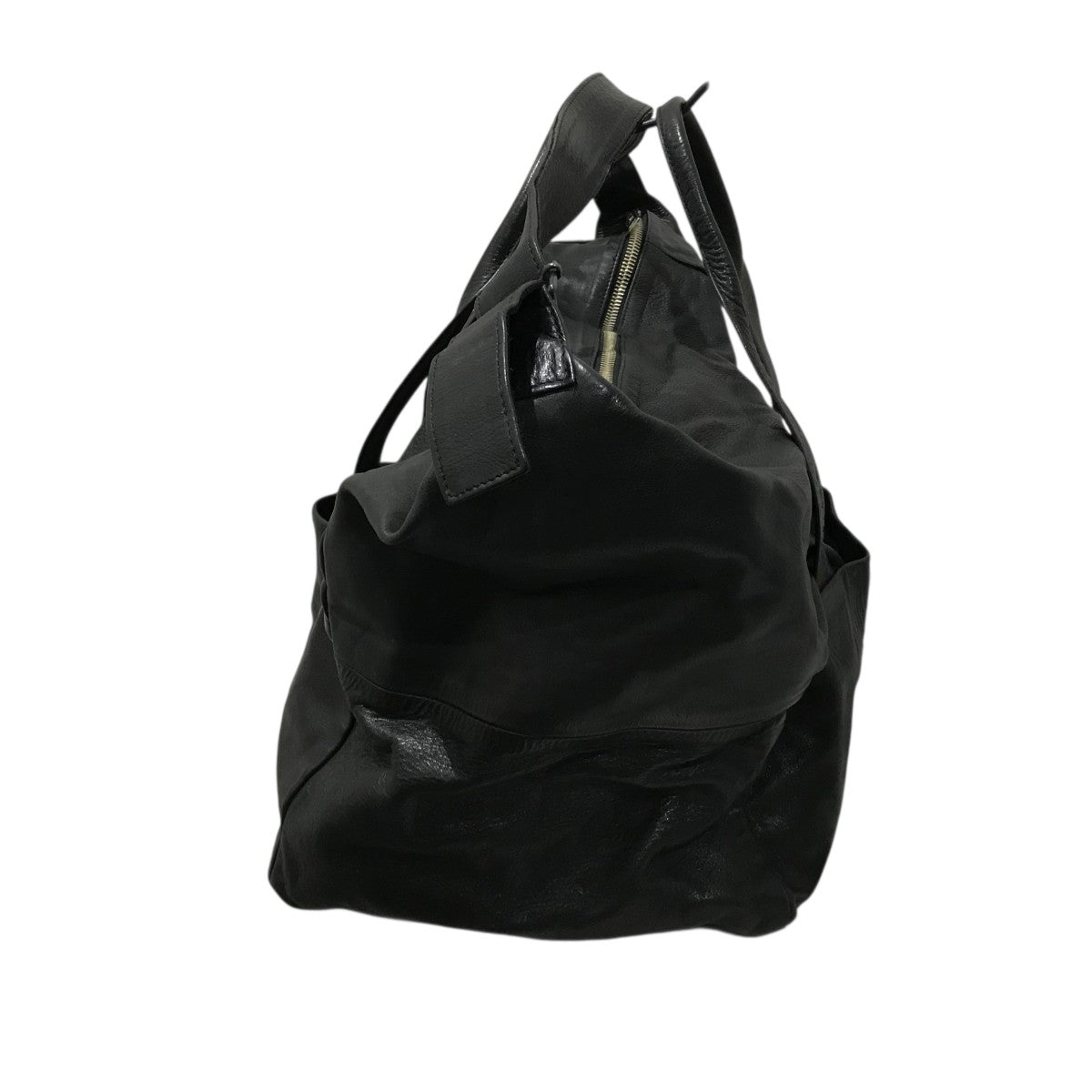 ANN DEMEULMEESTER レザー・ボストンバッグ ANNDEMEULEMEESTER ボストン バッグ（Ann demeulemeester