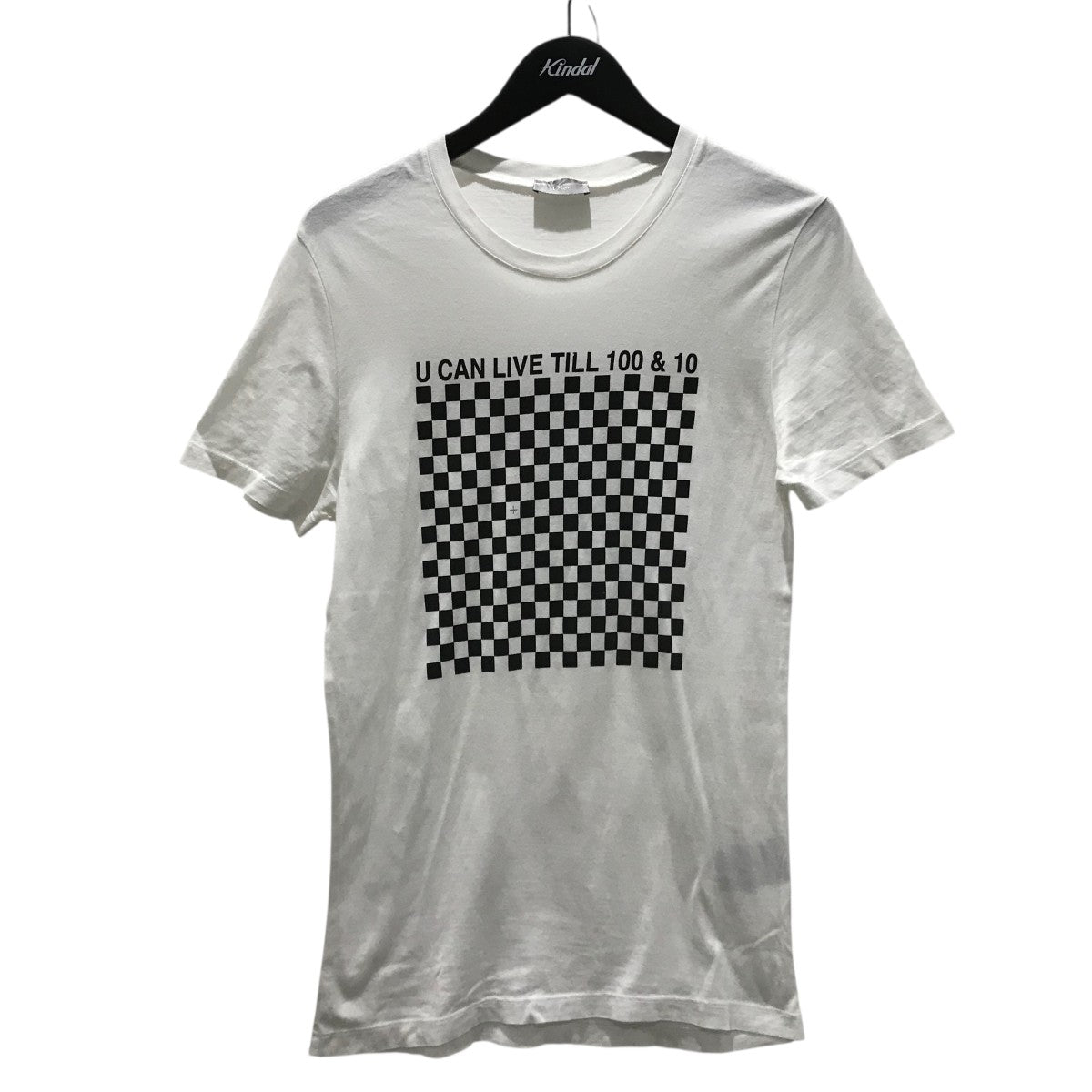 k　ディオールオム Dior Homme(ディオールオム) チェッカーフラッグTシャツ