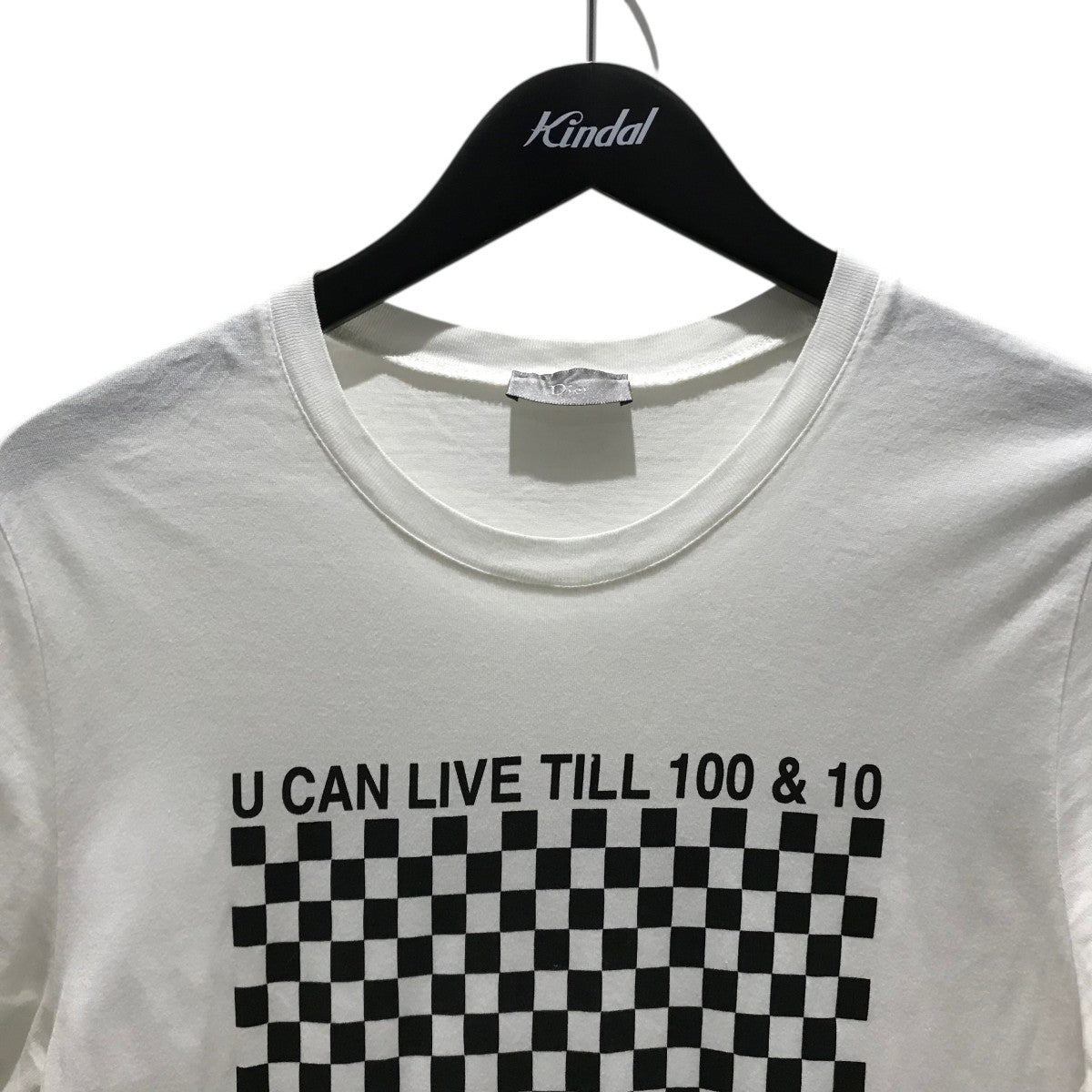 k　ディオールオム Dior Homme(ディオールオム) チェッカーフラッグTシャツ