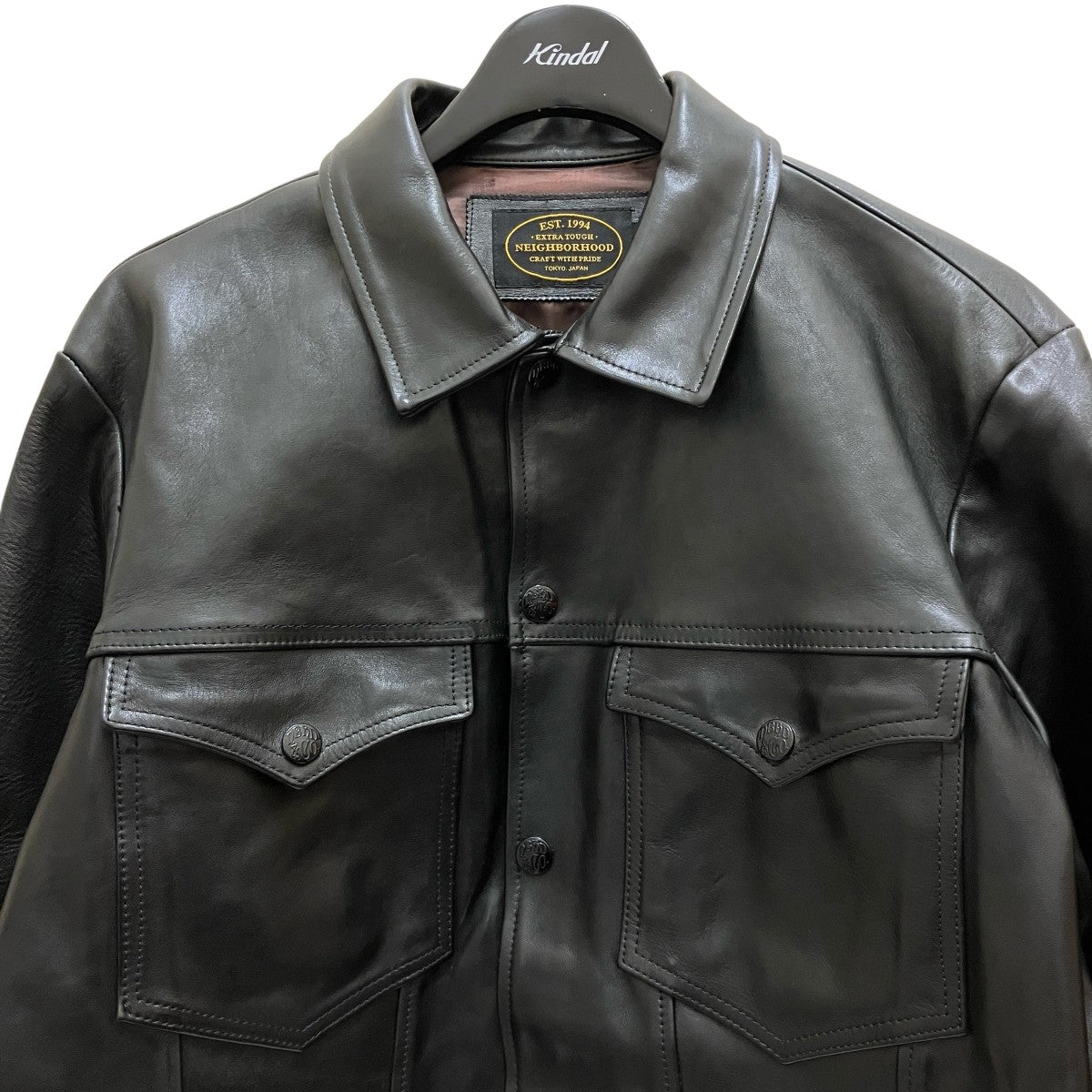 NEIGHBORHOOD(ネイバーフッド) STORM GL-JKTレザージャケット