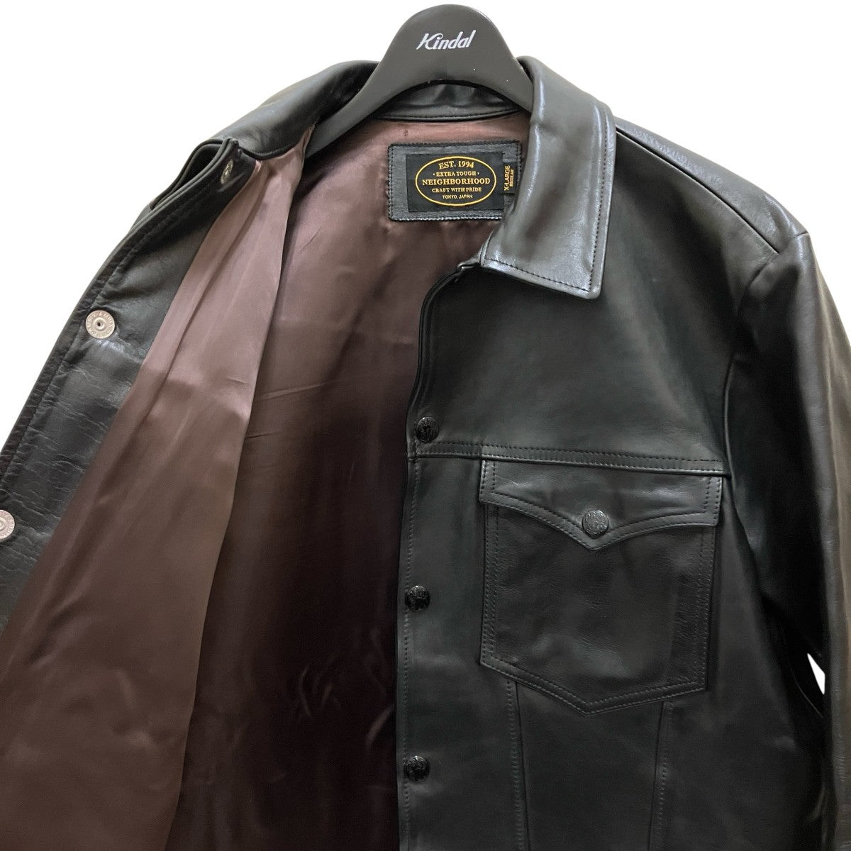 NEIGHBORHOOD(ネイバーフッド) STORM GL-JKTレザージャケット152CCNH