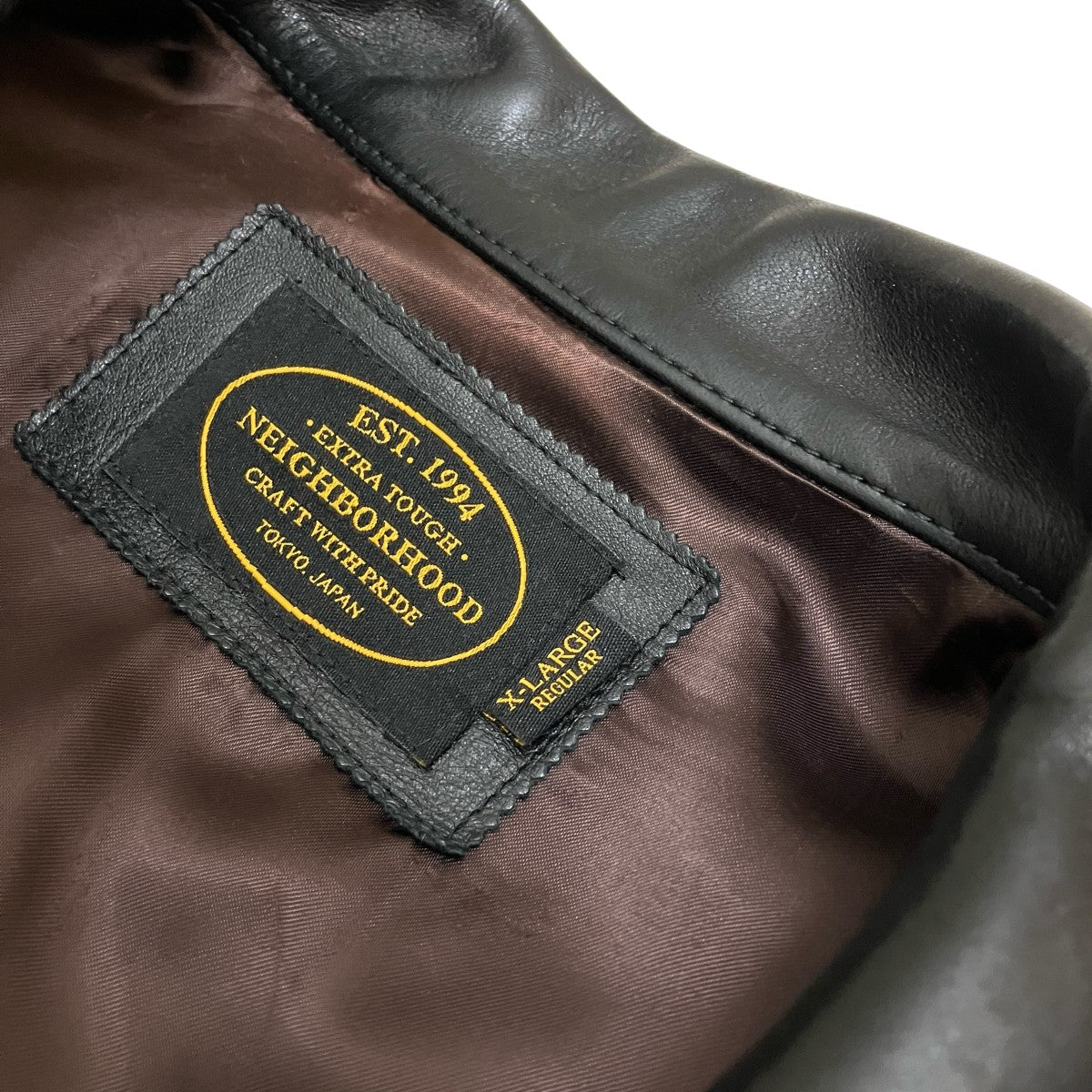NEIGHBORHOOD(ネイバーフッド) STORM GL-JKTレザージャケット152CCNH