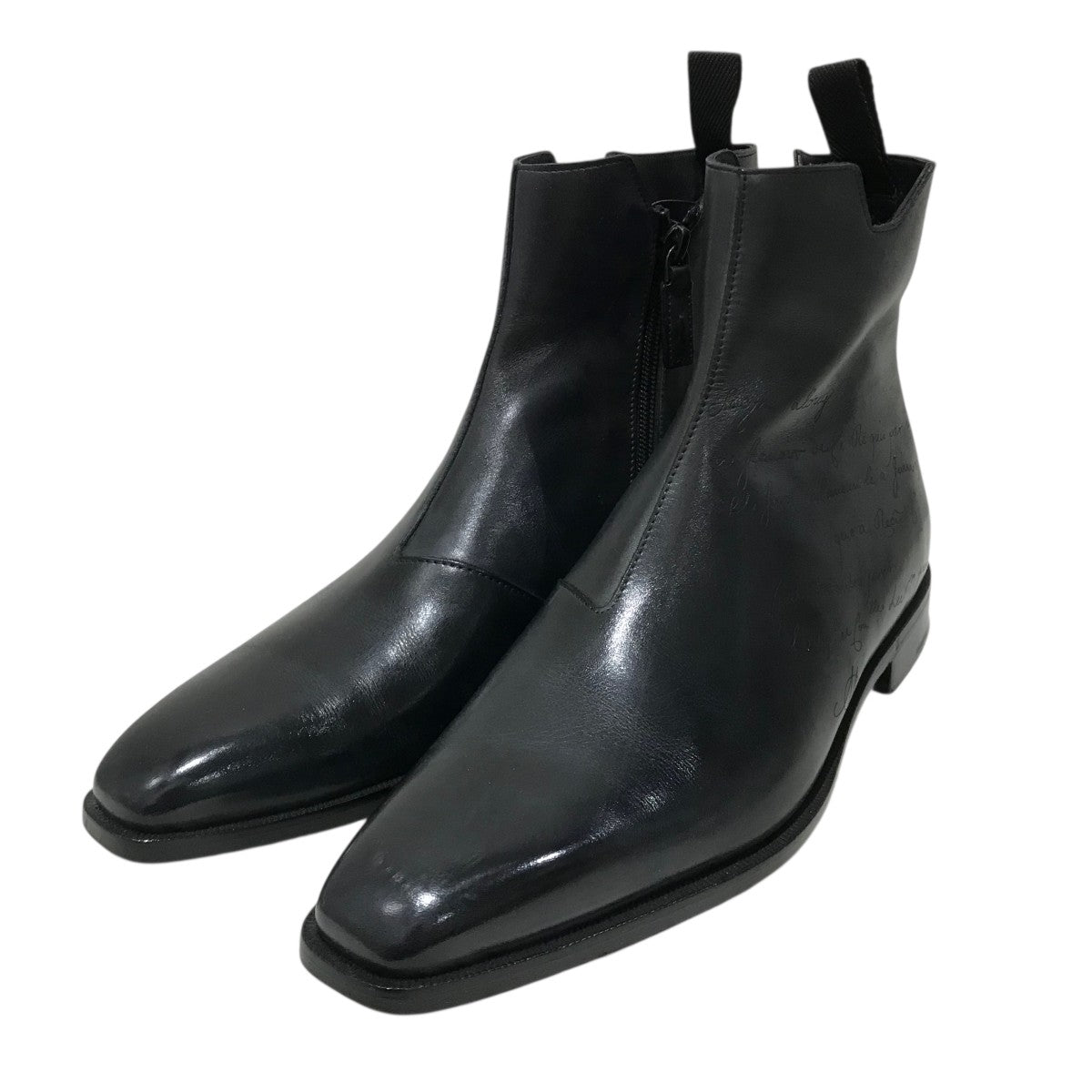 な*な様 BERLUTI　ベルルッティ　エピュールスクリット　レザー　カリグラフ 美品▽Berluti ベルルッティ オルガ期 ラピエセルプリゼ