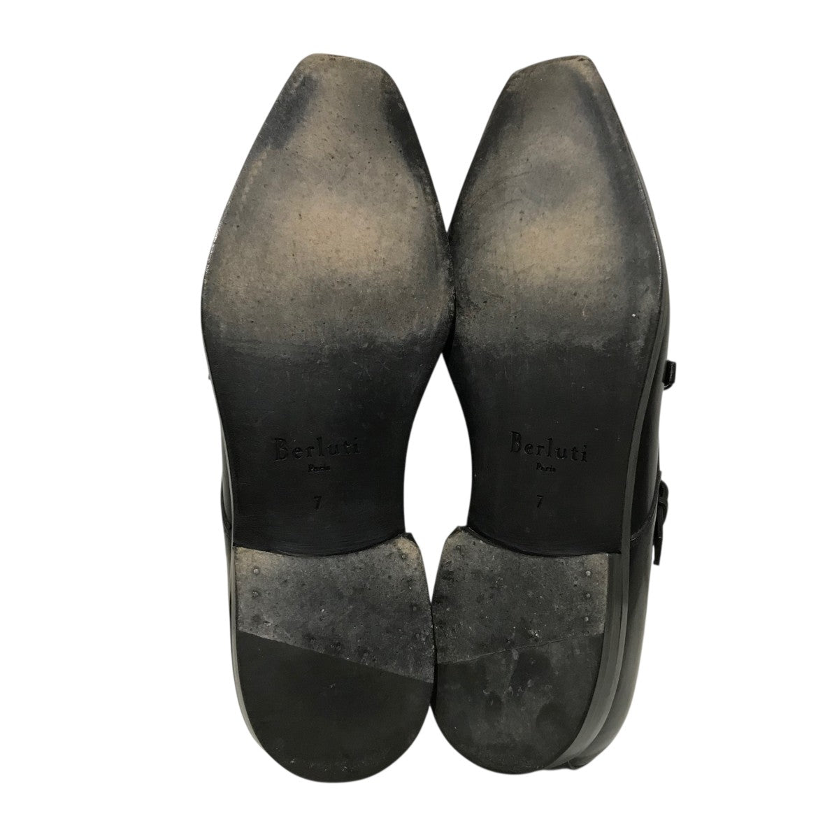 Berluti(ベルルッティ) ダブルモンクレザーシューズ ブラック