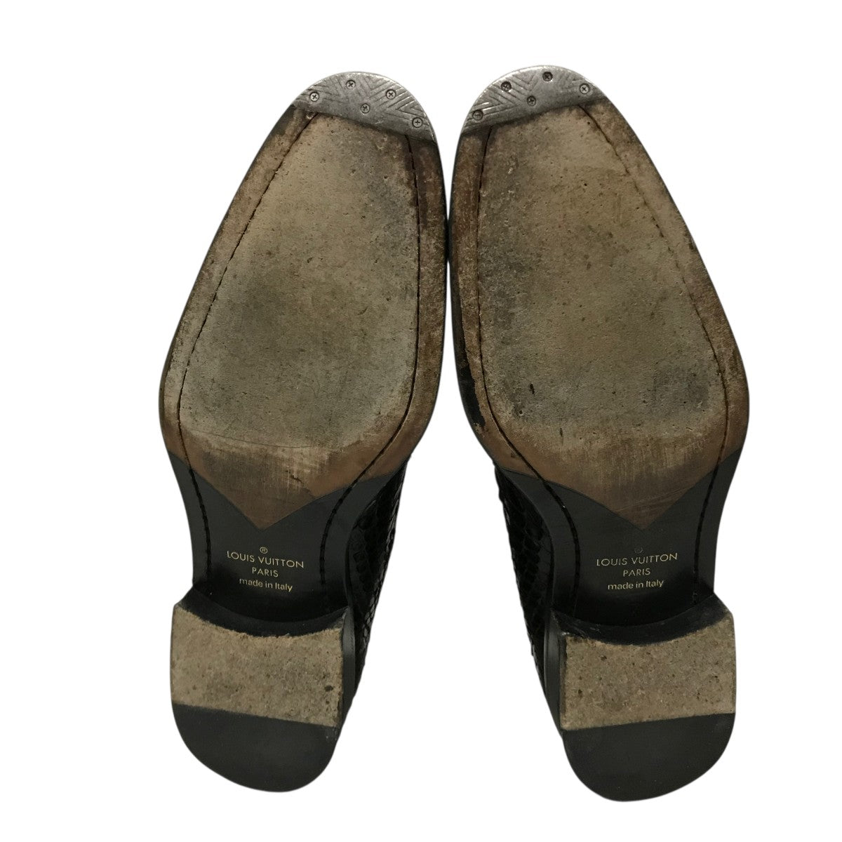 サイズ7 1/2 ルイヴィトンレザーブーツ LOUIS VUITTON(ルイヴィトン) エキゾチックレザーブーツ