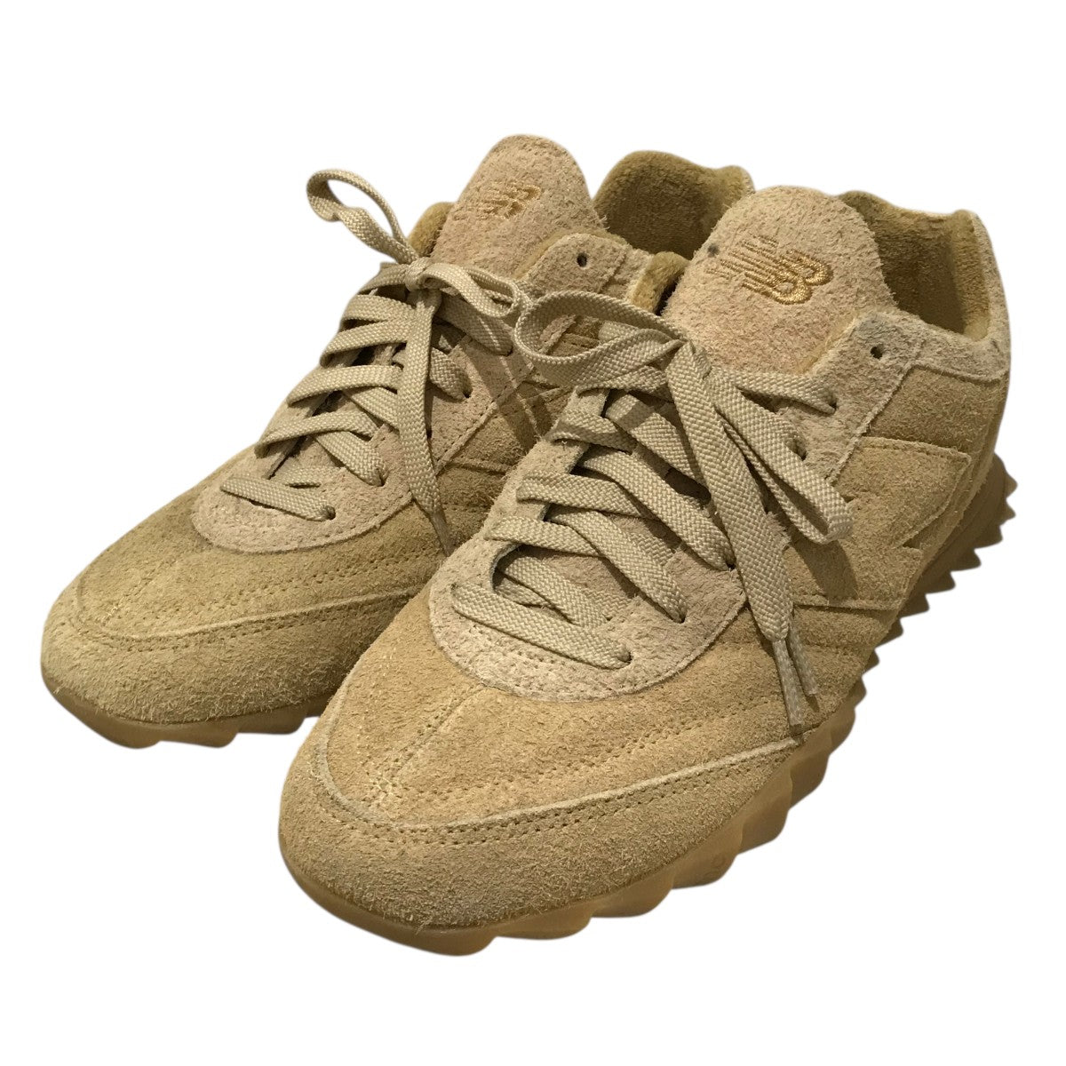 NEW BALANCE×AURALEE Warped Runner Light Green Beige