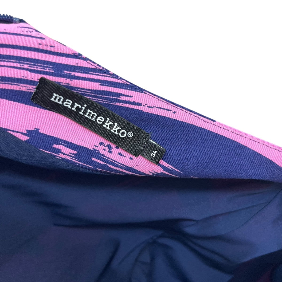 marimekko LAINEHTIEN総柄ストレッチワンピース52531-42031 古着・中古-7枚目のアイテム画像
