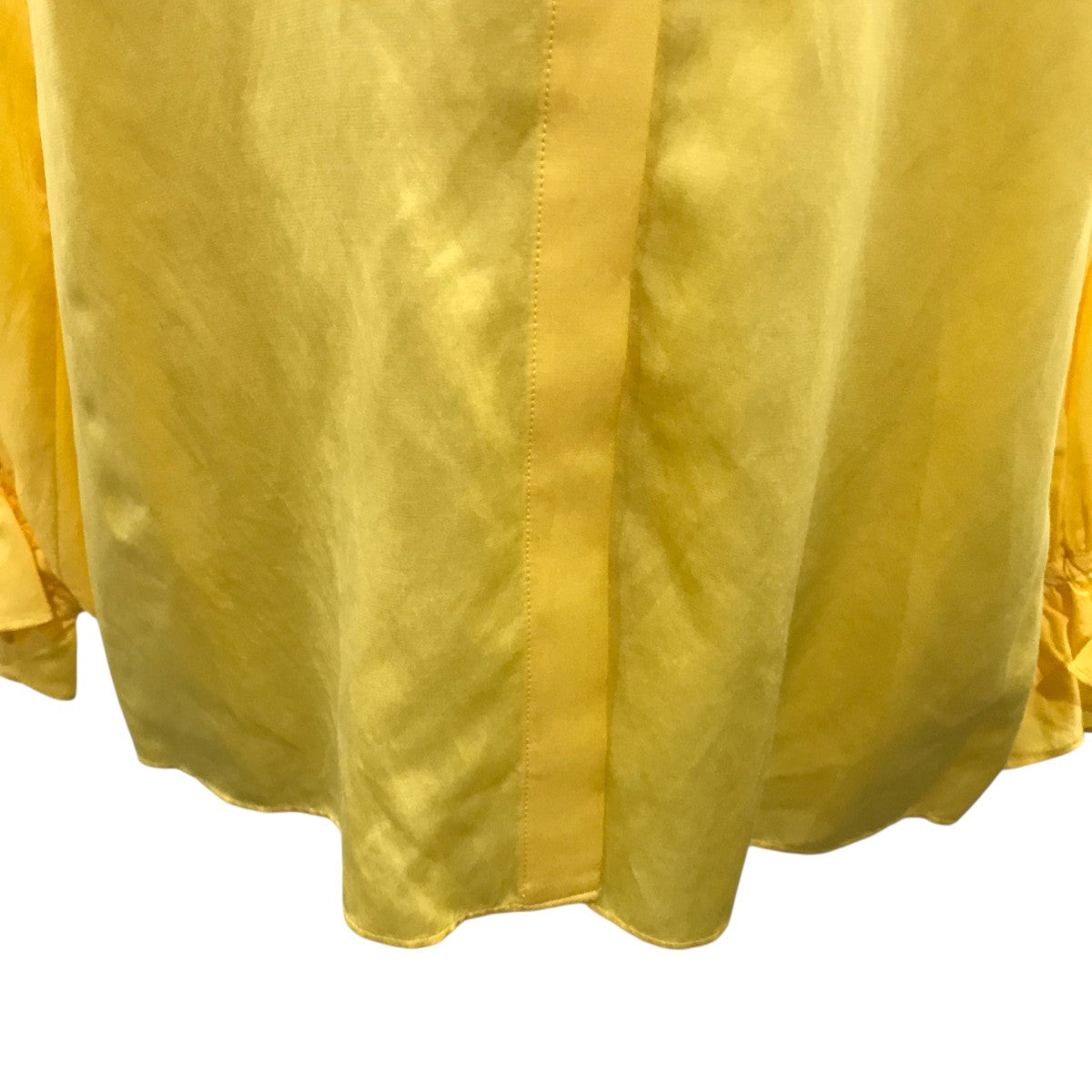 ボールジー BALLSEY コットンシルクサテン ラッフルカラーブラウス 11-01-34-01203 イエロー サイズ：36 楽天市場】【SALE／40%OFF】コットンシルクサテン ラッフル