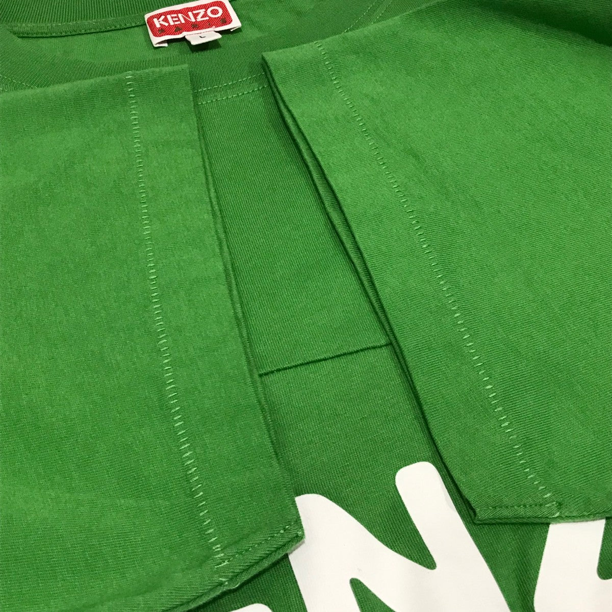 ケン KENZO(ケンゾー) 【BOKE FLOWER 2．0】ロゴTシャツFD55TS4094SG
