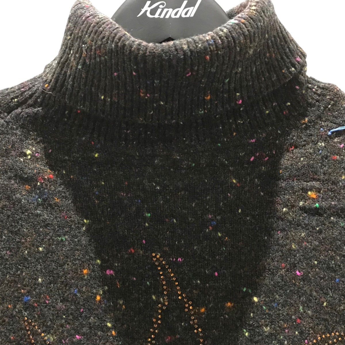 タートルネックニット