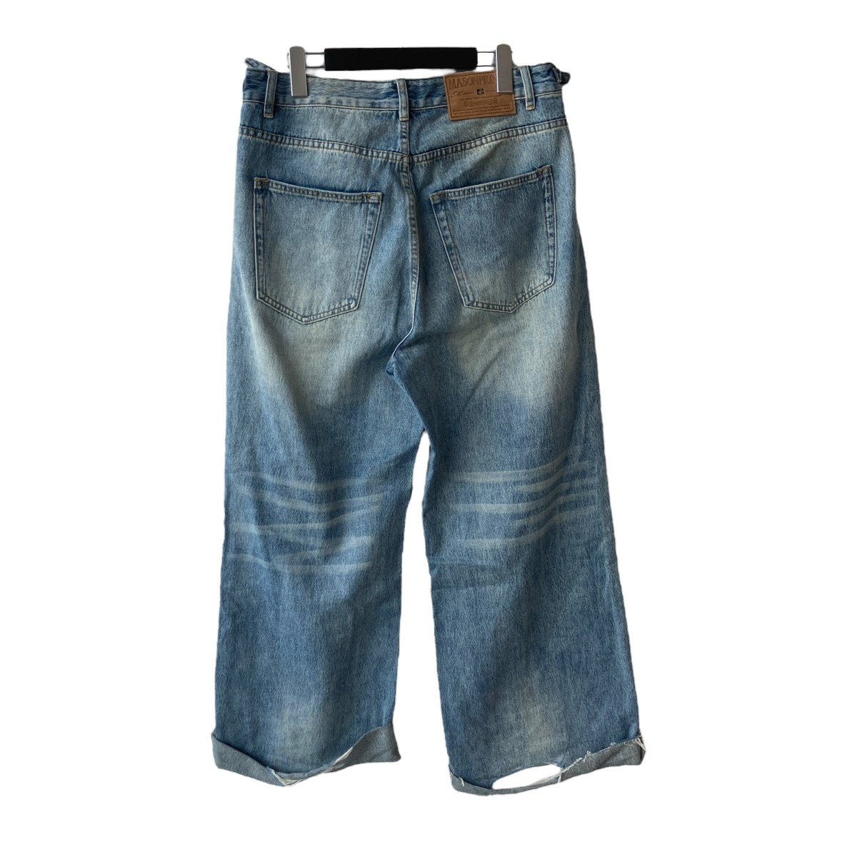 MASONPRINCE ブルーデニム MASONPRINCE 「MASONPRINCE」 加工デニムパンツ M ブルー メンズ