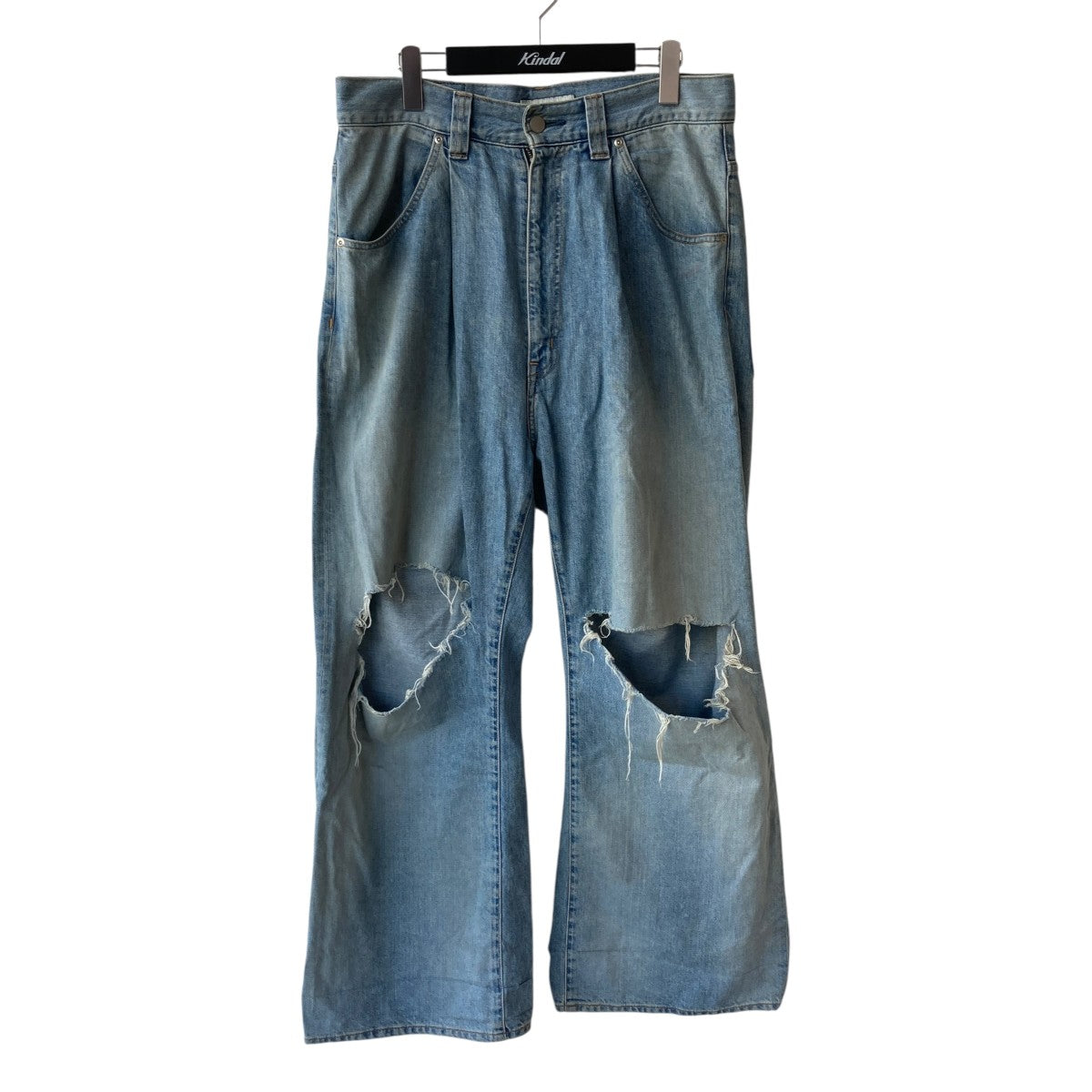 Jieda(ジエダ) DAMAGE ONE TUCK WIDE STRAIGHT DENIMダメージ