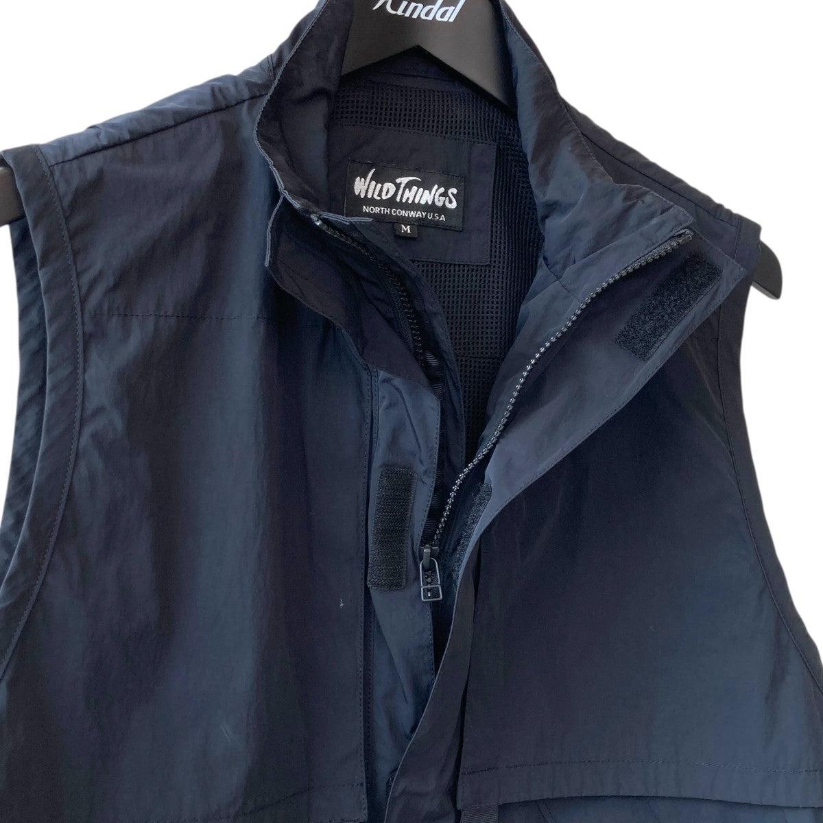WILD THINGS ブラック ベスト Lサイズ WILD THINGS ベスト ジレ THINGS/ワイルドシングス UTILITY VEST
