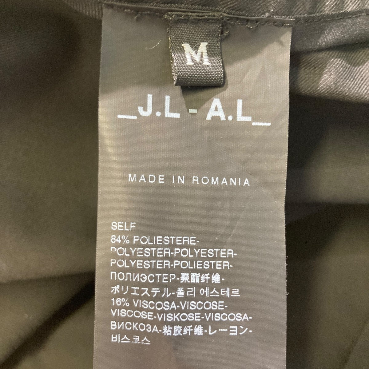 J．L-A．L(ジェイラル) ショートジャケット ブラック サイズ M