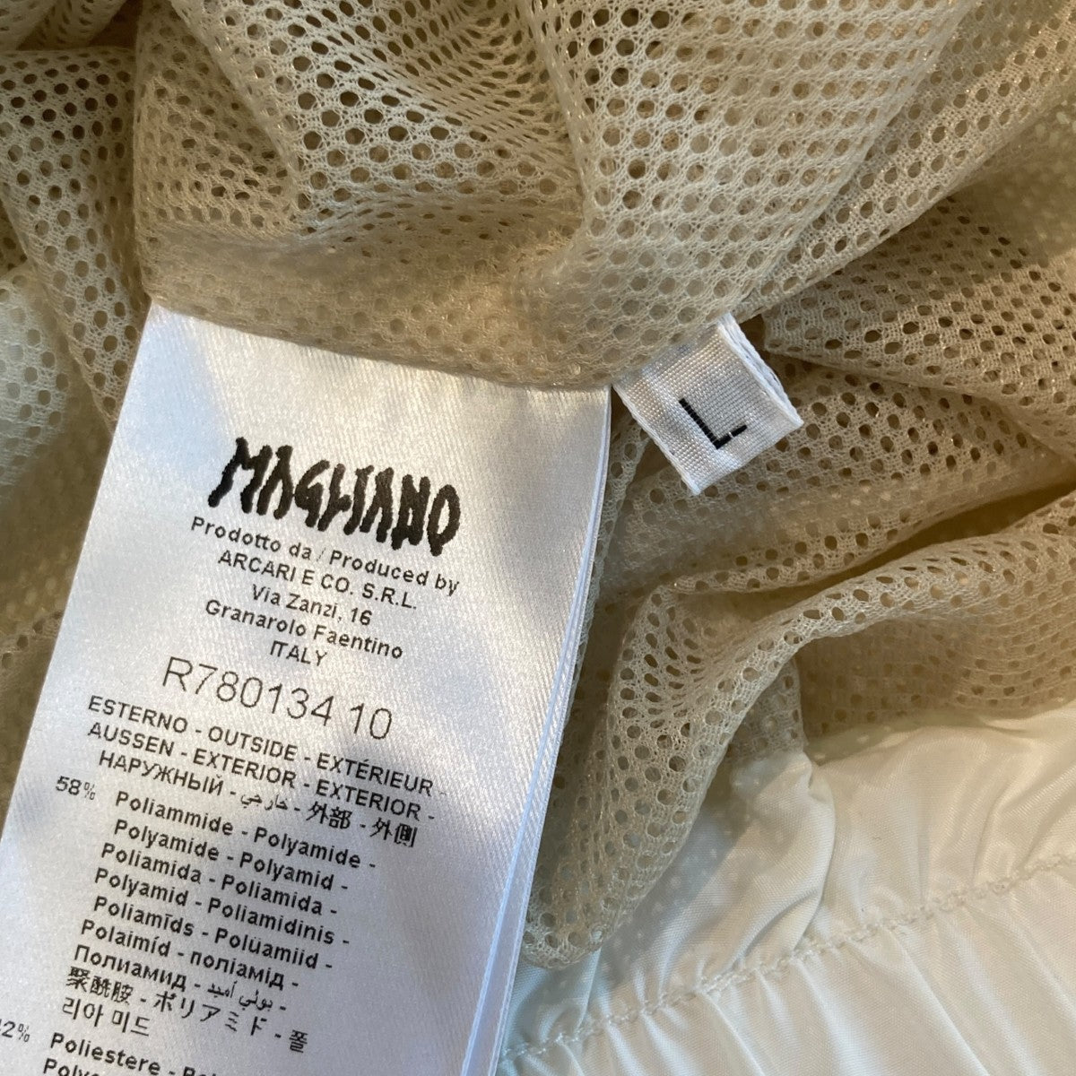 MAGLIANO(マリアーノ) マリアーノジップニットトラック