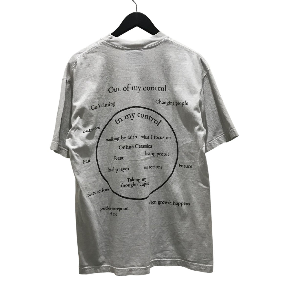 【美品】Online Ceramics Tシャツ 【Sサイズ】 Wheel-cream-Tee.png?v=1741929337