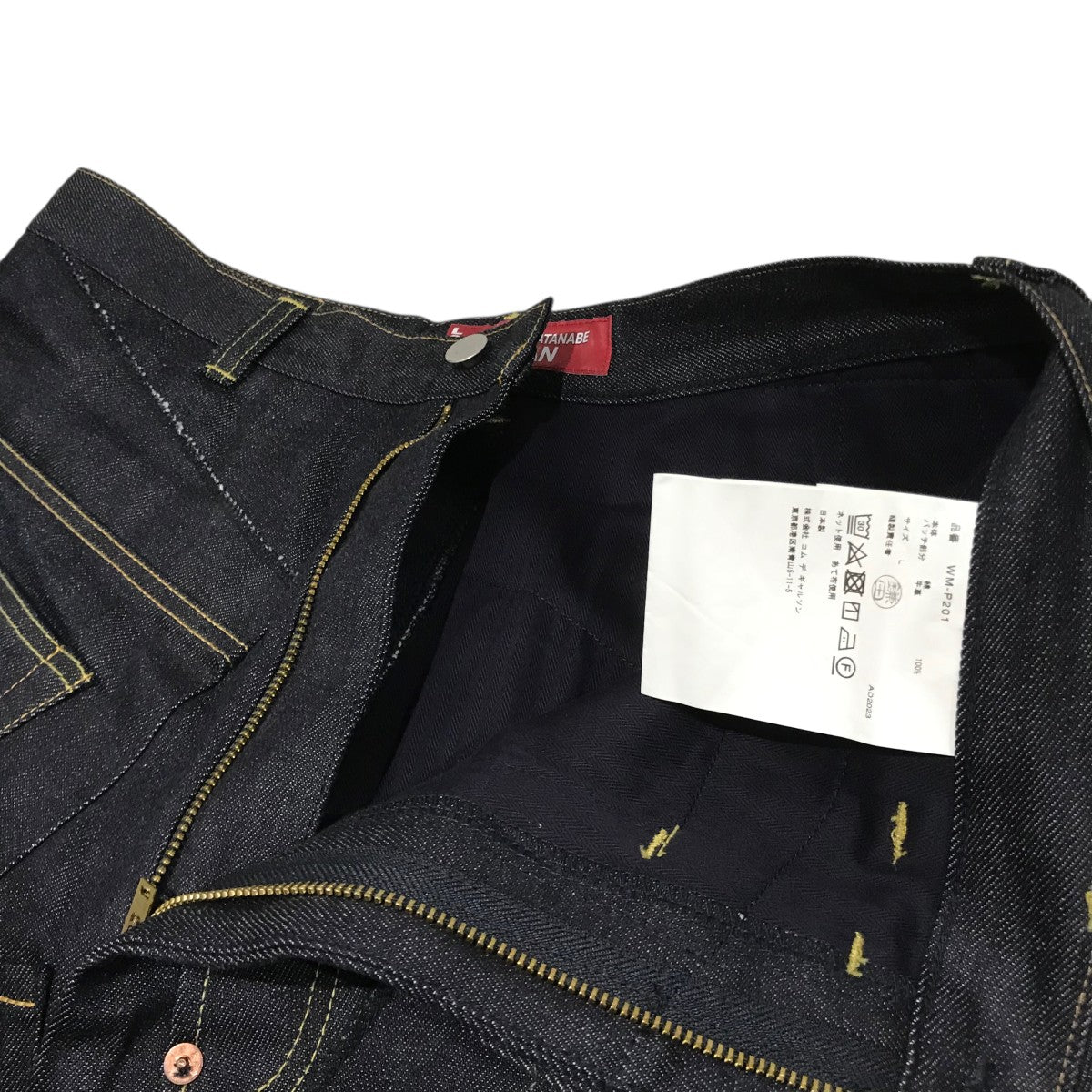 JUNYA WATANABE MAN×LEVI'S 24SS綿セルヴィッチデニムWM-P201 WM