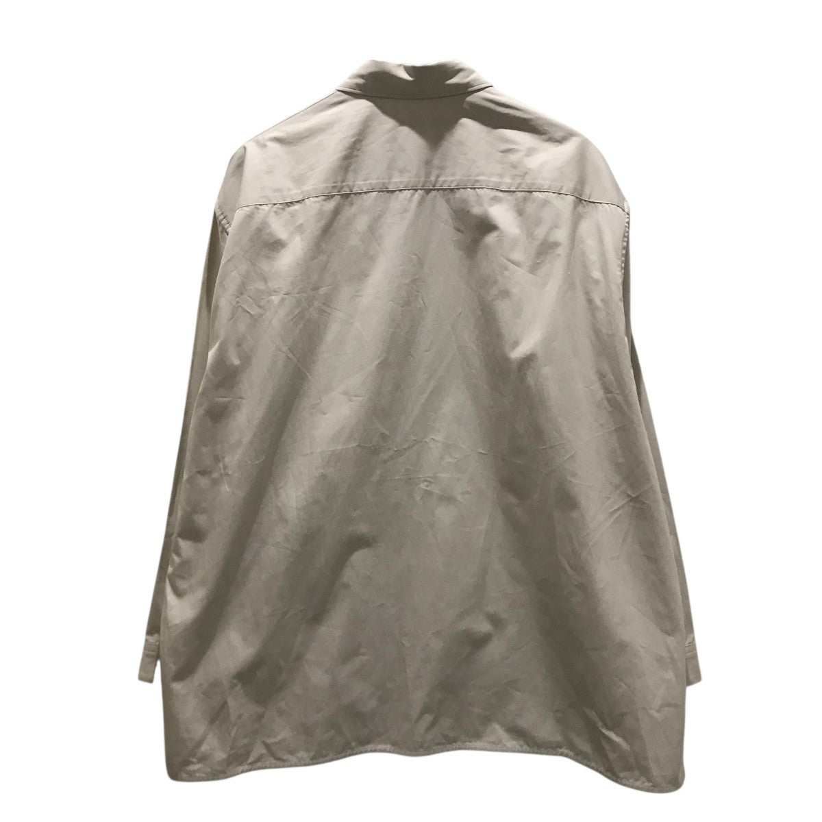 【早い者勝ち】nonnotte ウールコットン　カバーオール　ホワイト　希少 nonnotte(ノノット) 24SS【Oversized Shirt Clear Heavy