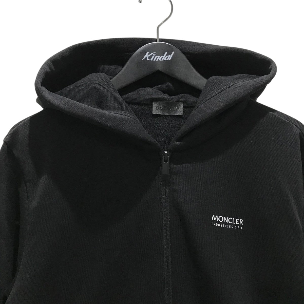 希少 モンクレールMAGLIA CON CAPPUCCIO ジップパーカー 刺繍 MONCLER - MAGLIA CON CAPPUCCIO スウェット ZIP パーカー