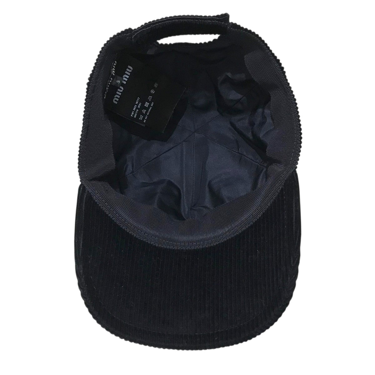 ロゴコーデュロイキャップ5HC179