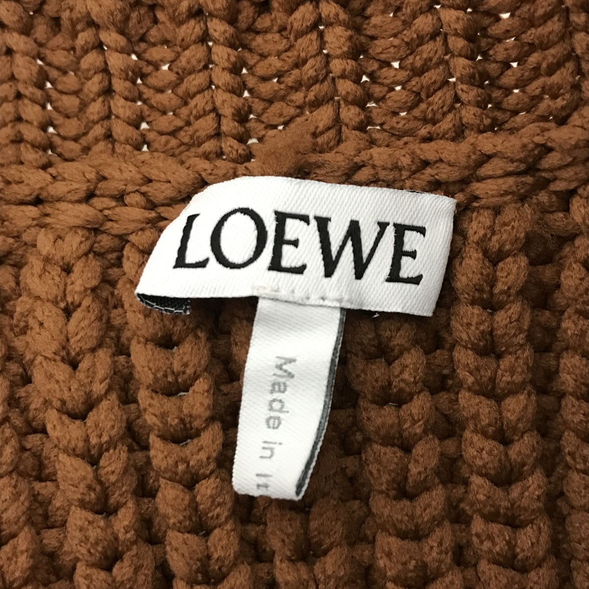 ロエベ カーディガン LOEWE(ロエベ) ニットカーディガンS359Y17K95 S359Y17K95 キャメル