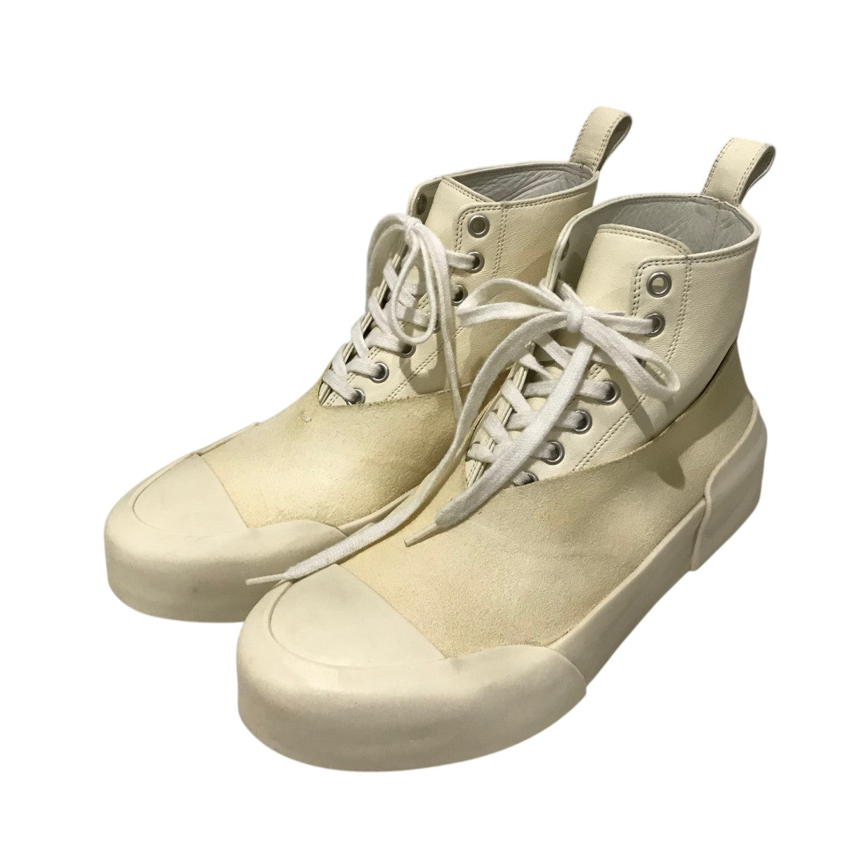 未使用APOM レザーサンダル　レザーシューズ　ホワイト　40 25cm APOMオンラインストア Yahoo!店 - Yahoo!ショッピング