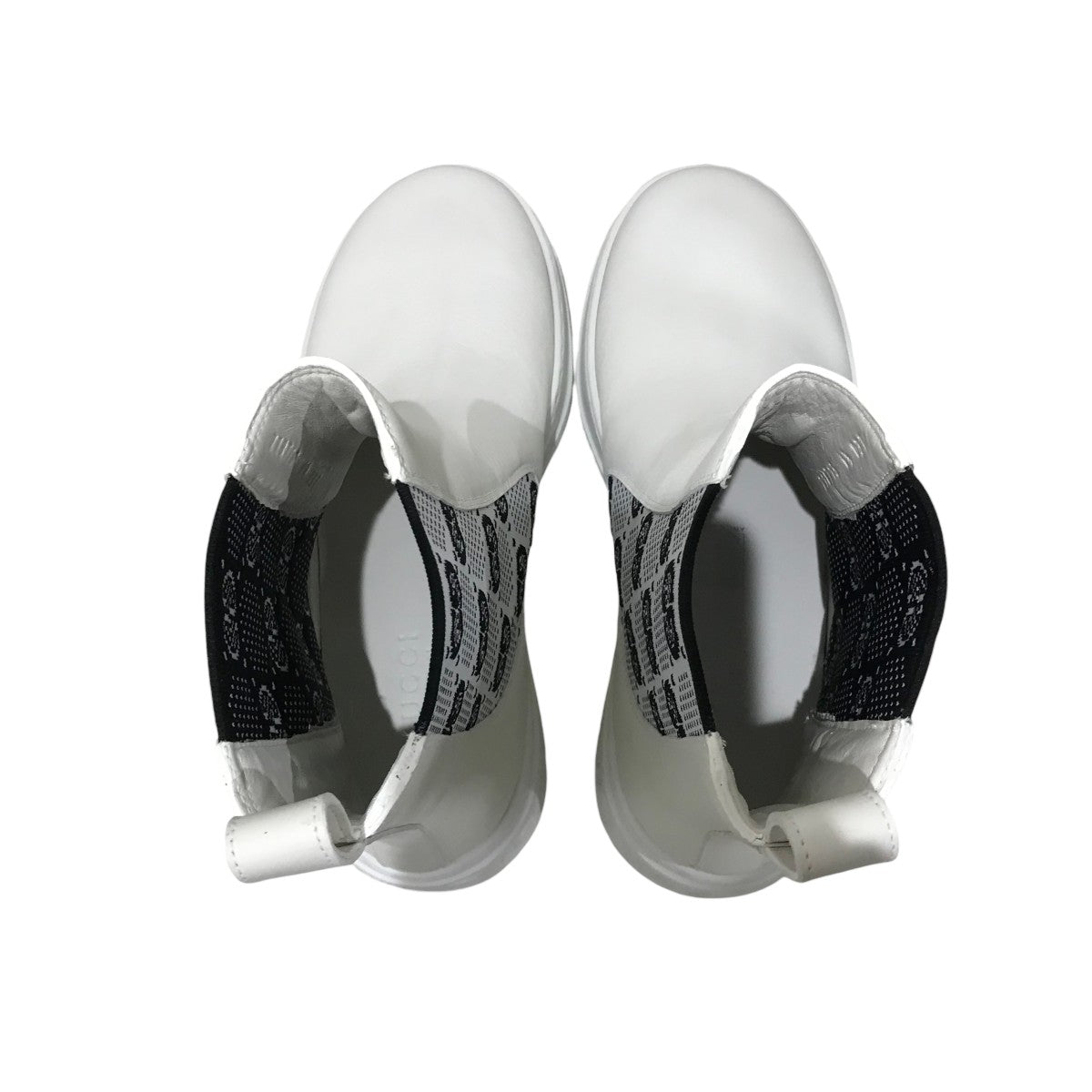 GUCCI(グッチ) サイドゴアブーツ718713 718713 ホワイト サイズ 6 1/2