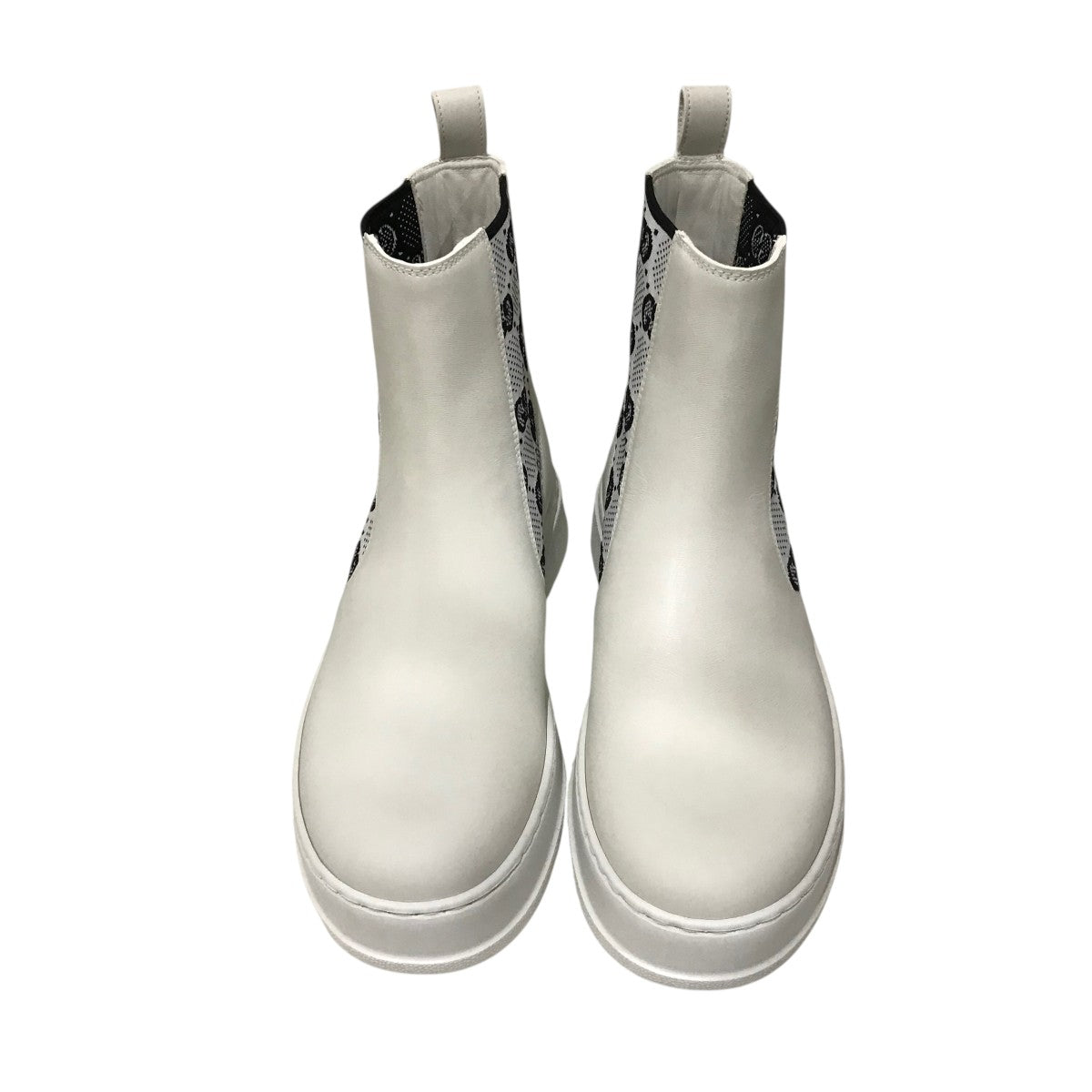 GUCCI(グッチ) サイドゴアブーツ718713 718713 ホワイト サイズ