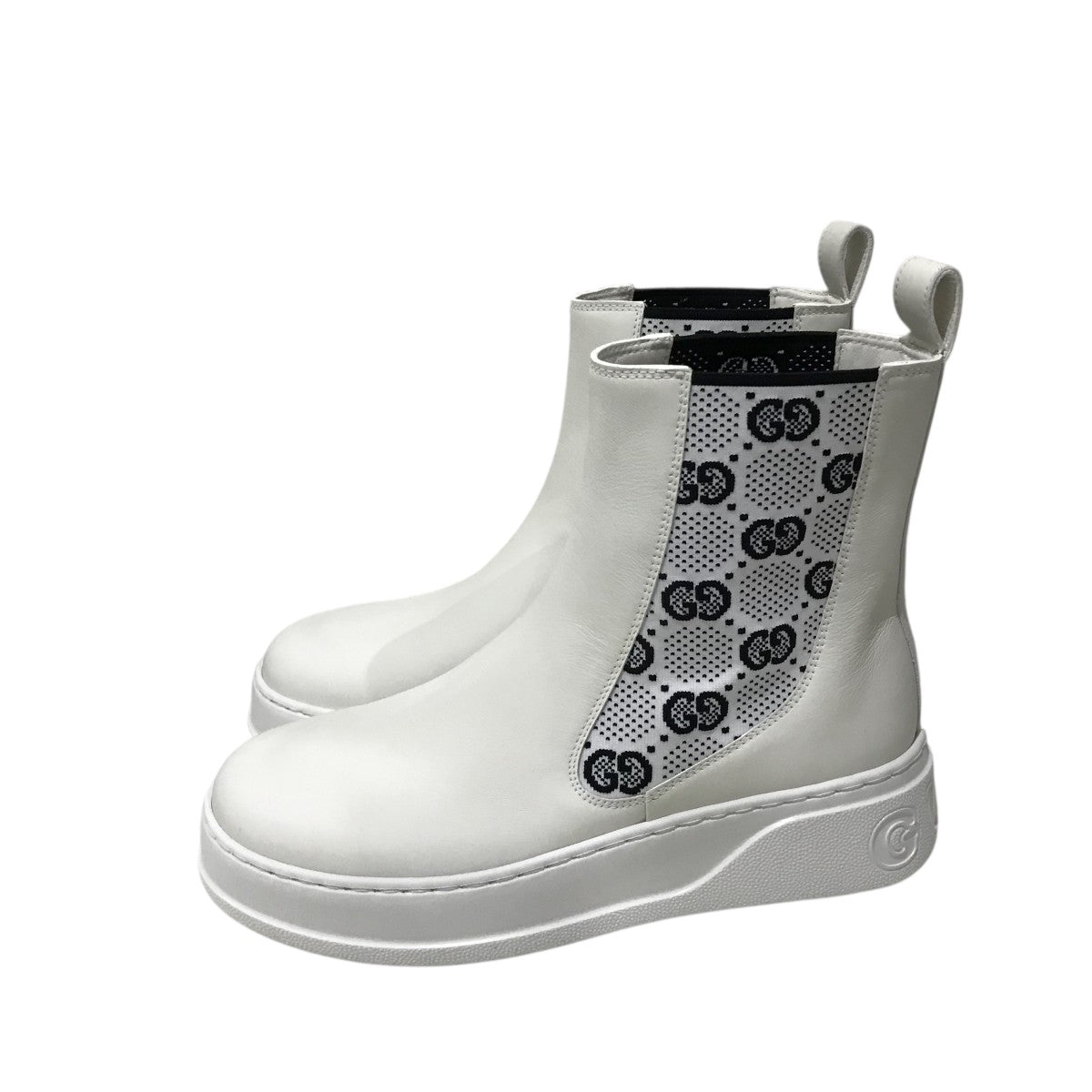 GUCCI サイドゴアブーツ　ビジューベルト付き　新品未使用 GUCCI - グッチ GUCCI ブーツ ショートブーツ 靴 シューズ