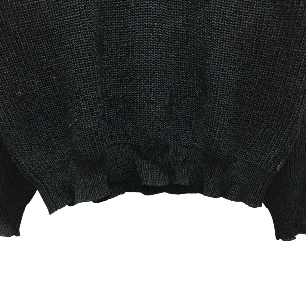 18aw コムデギャルソン シャツ × シュプリーム ニット セーター 黒 L Supreme シュプリーム 18AW × COMME des GARCONS SHIRT Sweater