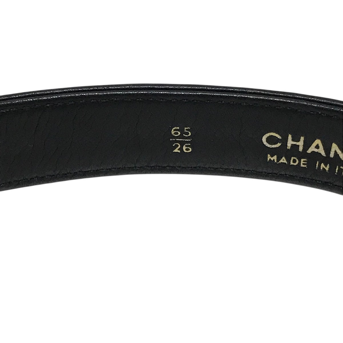 CHANEL シャネル ココマーク レザー ベルト CHANEL - 美品 CHANEL シャネル ココマーク 30インチ/75cm