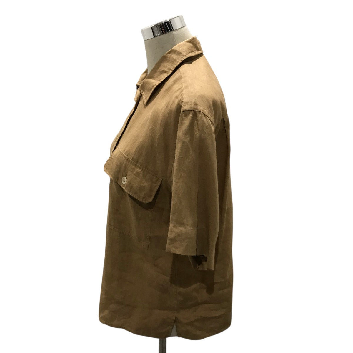MARGARET HOWELL 23SS FINE LINEN シャツ　半袖 LINEN AIRTEX SHIRT | MARGARET HOWELL（マーガレット・ハウエル