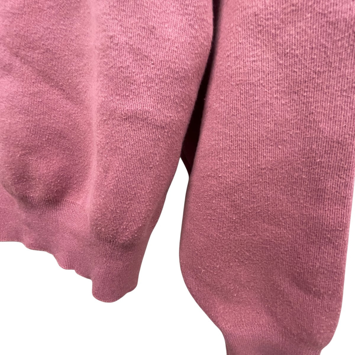 【キャバン】コットンカシミヤ パーカー ピンク S プルオーバー 柔らかい キャバン】コットンカシミヤ パーカー ピンク S プルオーバー 柔らかい
