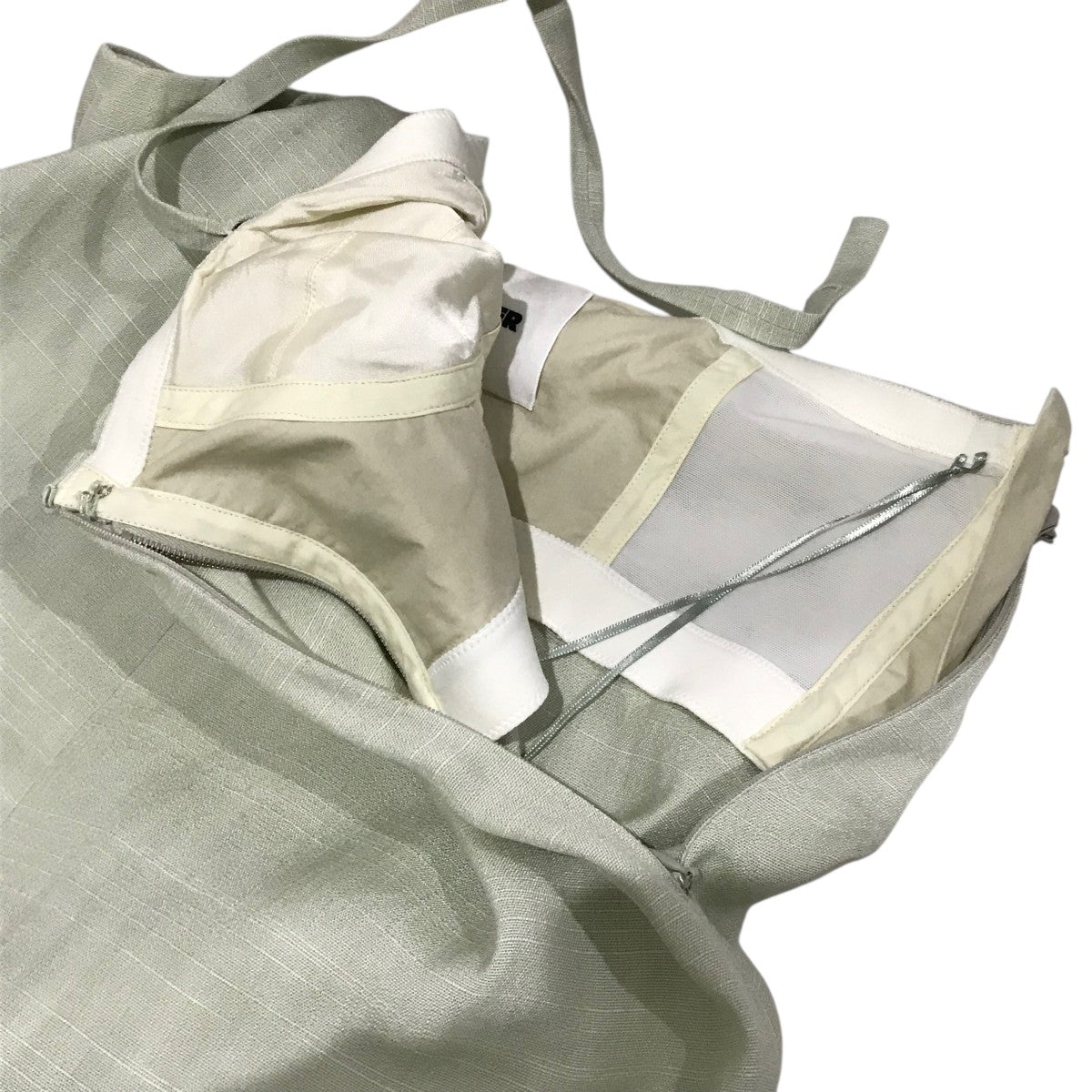 JIL SANDER キャミワンピースJSCU502500 古着・中古-6枚目のアイテム画像