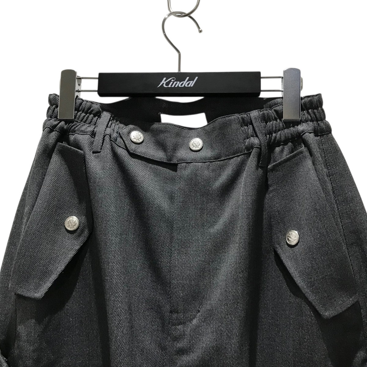 ネルシャツ　古着　黒　青　珍パターン　鬼フェード　モツ煮込み　肉まさ　あいみょん MAATEE&SONS Ex. COOPER PANTS 