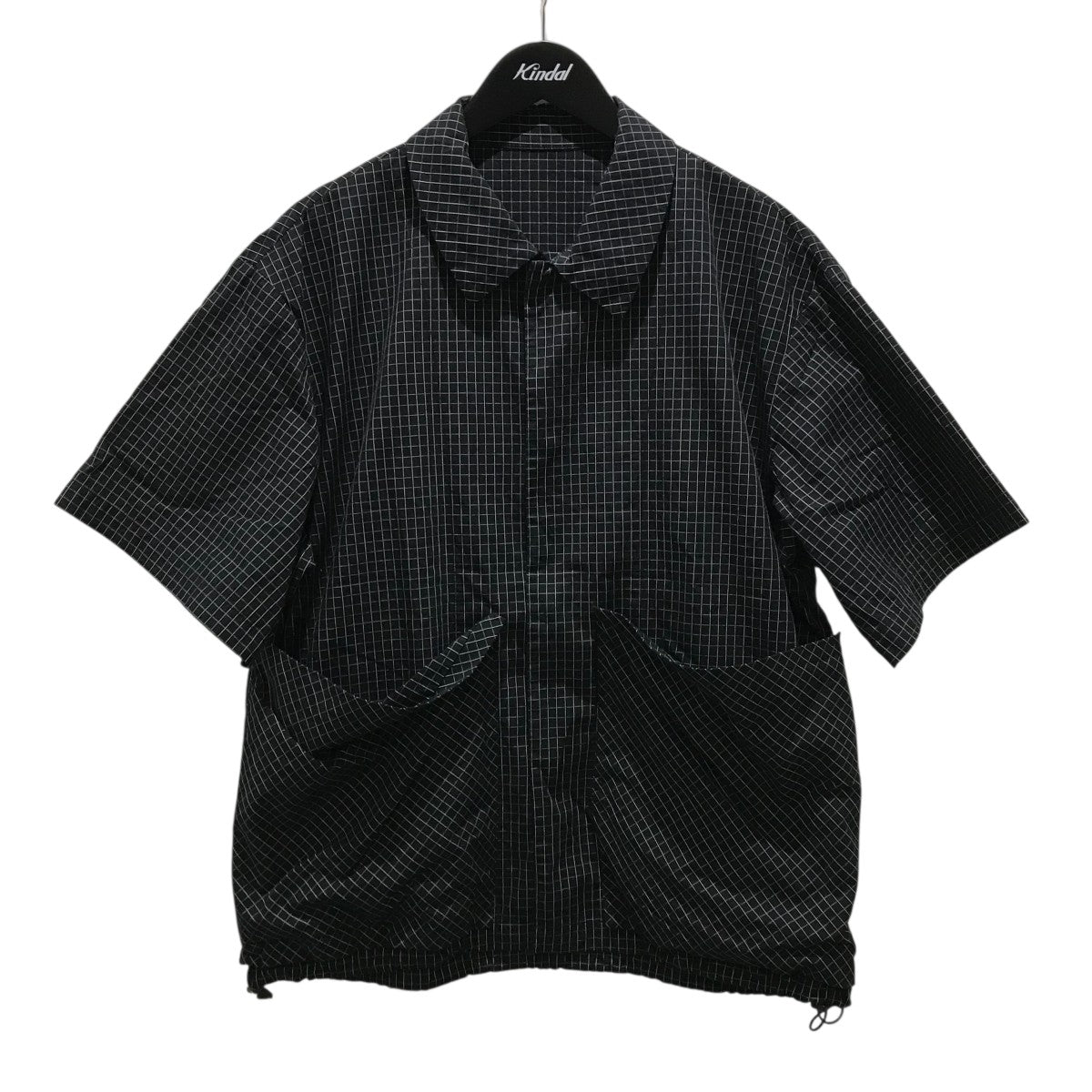 COMMON DIVISOR 【RIDING SHIRT】チェック半袖シャツ24P05LS09BK 古着・中古-1枚目のアイテム画像