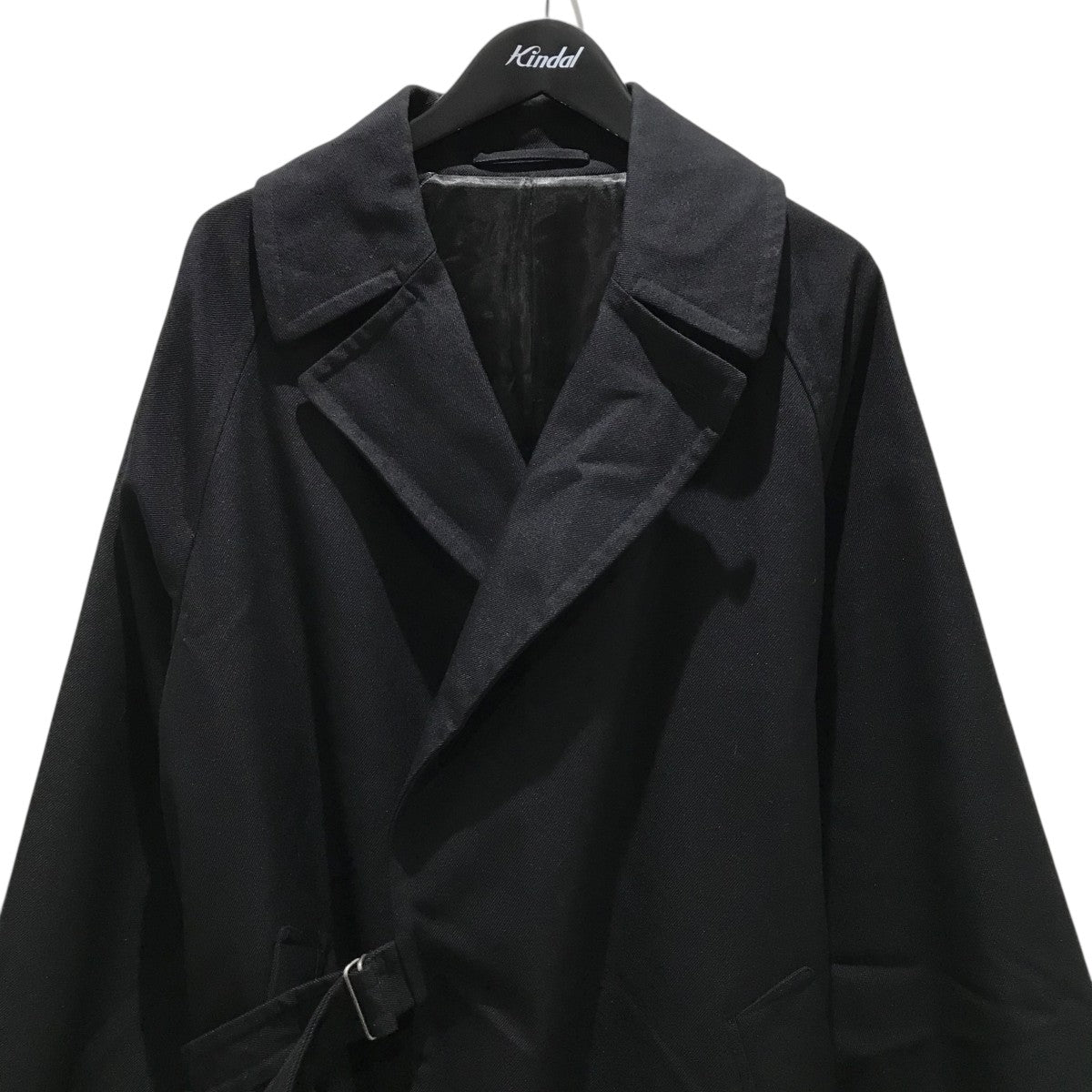 comoli size1 ウールコート COMOLI(コモリ) ウールサージ タイロッケンコートN03-04004 N03-04004