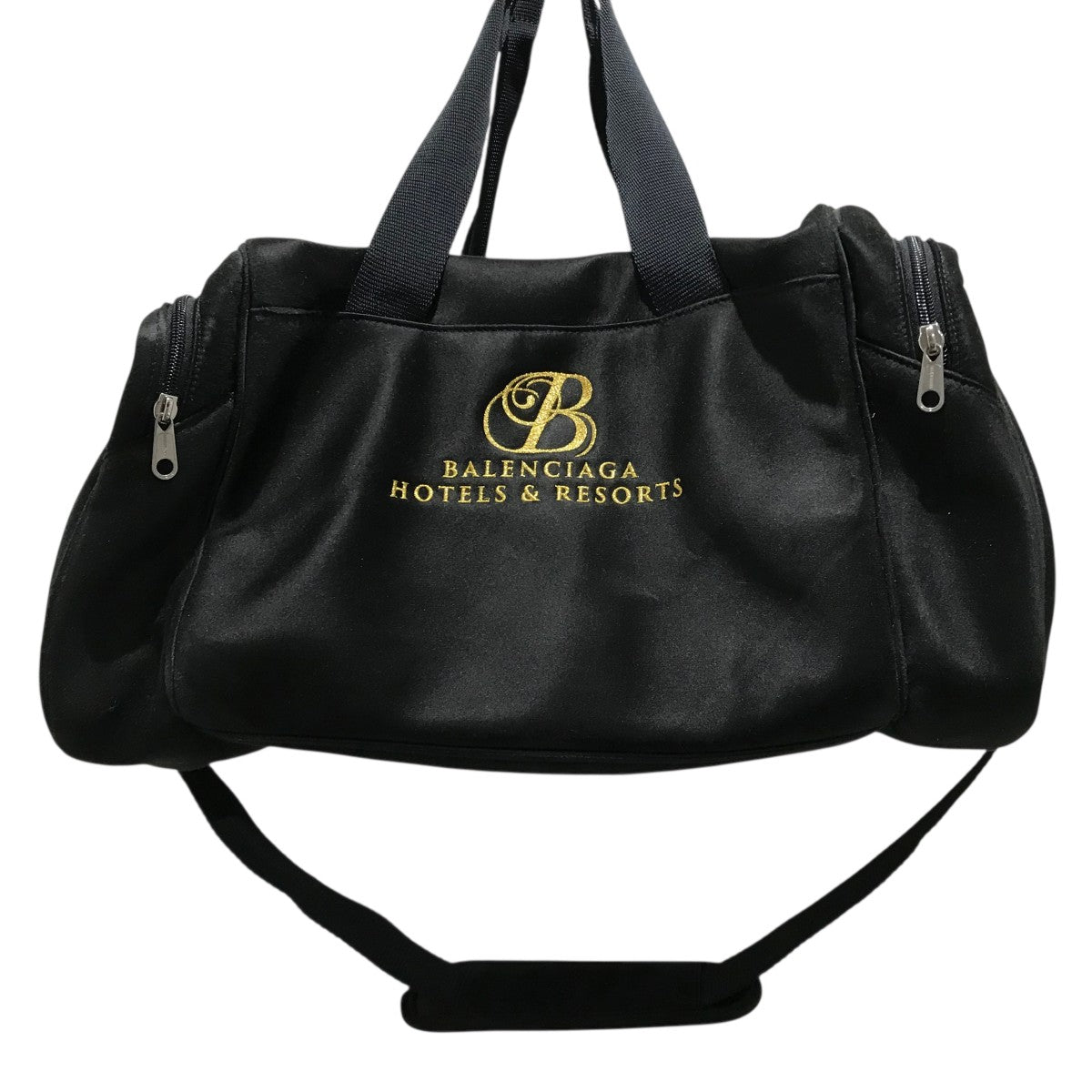 m*x様 BALENCIAGA ブラックバッグ Balenciaga Black Nylon Explorer Belt Bag (BALENCIAGA