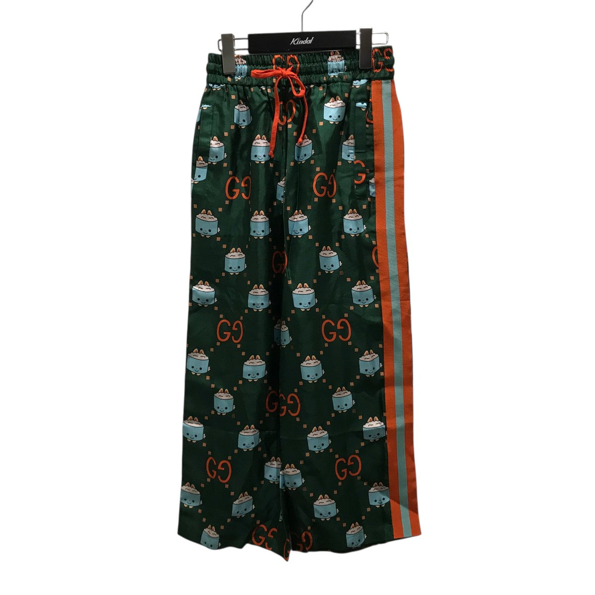 GUCCI(グッチ) 総柄ワイドパンツ744908 744908 ベージュ サイズ