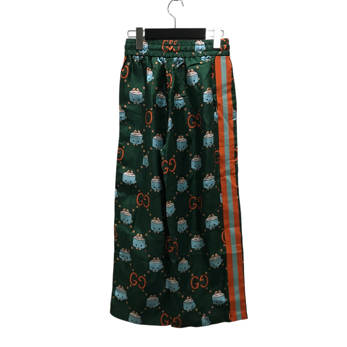 GUCCI(グッチ) 総柄ワイドパンツ744908 744908 ベージュ サイズ