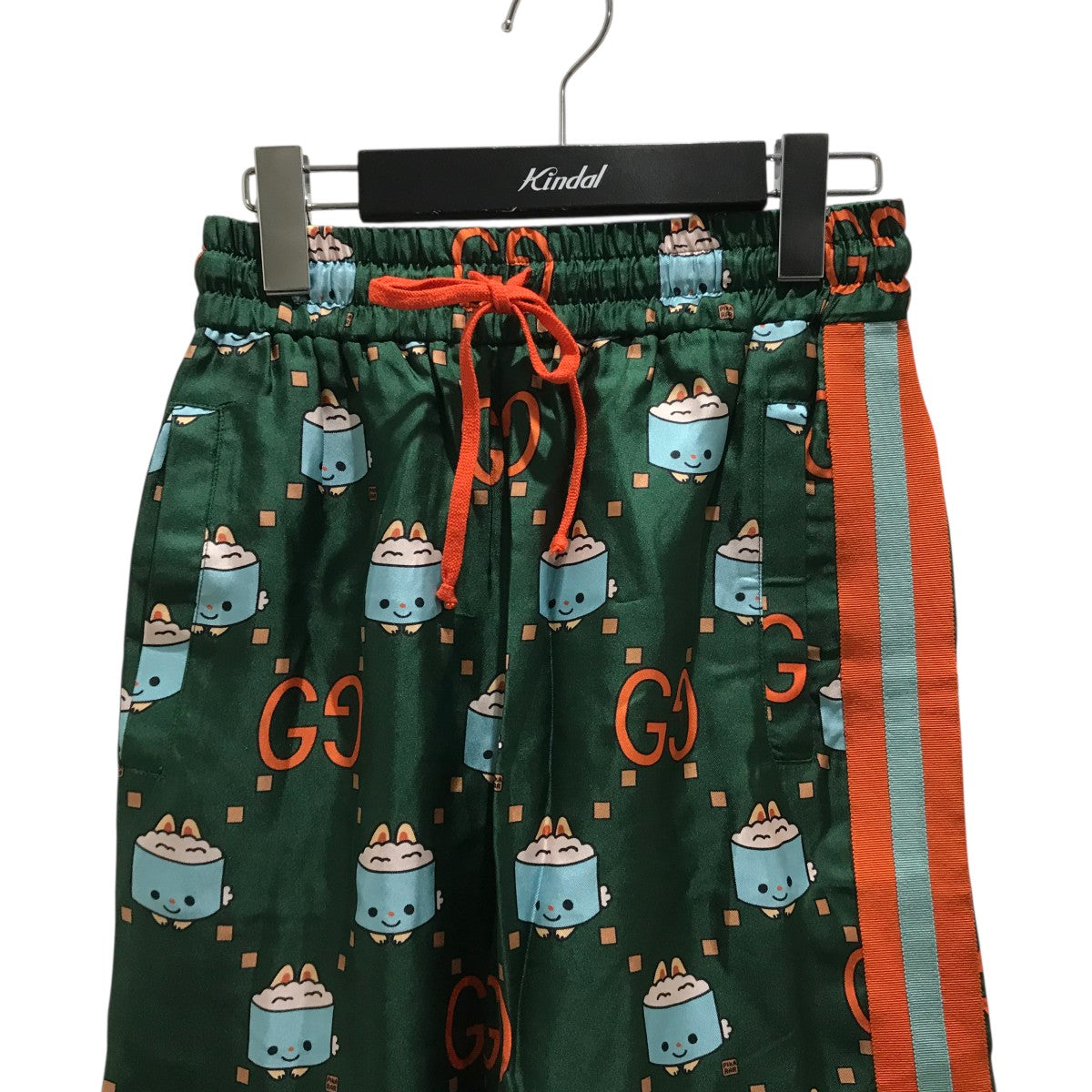 GUCCI(グッチ) 総柄パンツ735086 735086 グリーン サイズ XS