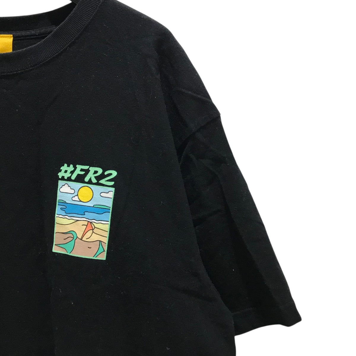 FR2(エフアールツー) バックプリントTシャツ ブラック サイズ L