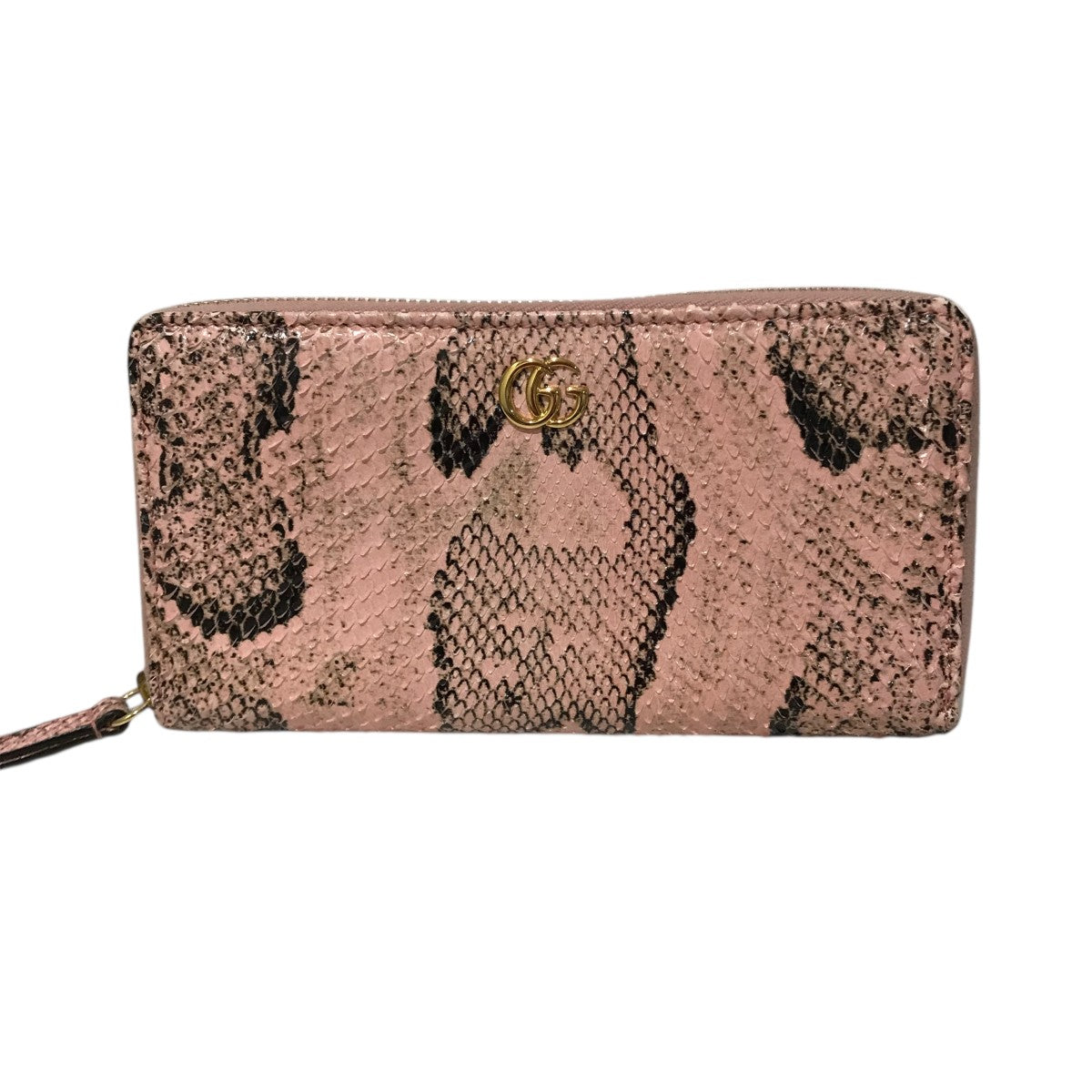 【GUCCI】ソーホー グッチ 希少 長財布 パイソン ラウンドジップ 箱付 GUCCI】ソーホー グッチ 希少 長財布 パイソン ラウンドジップ