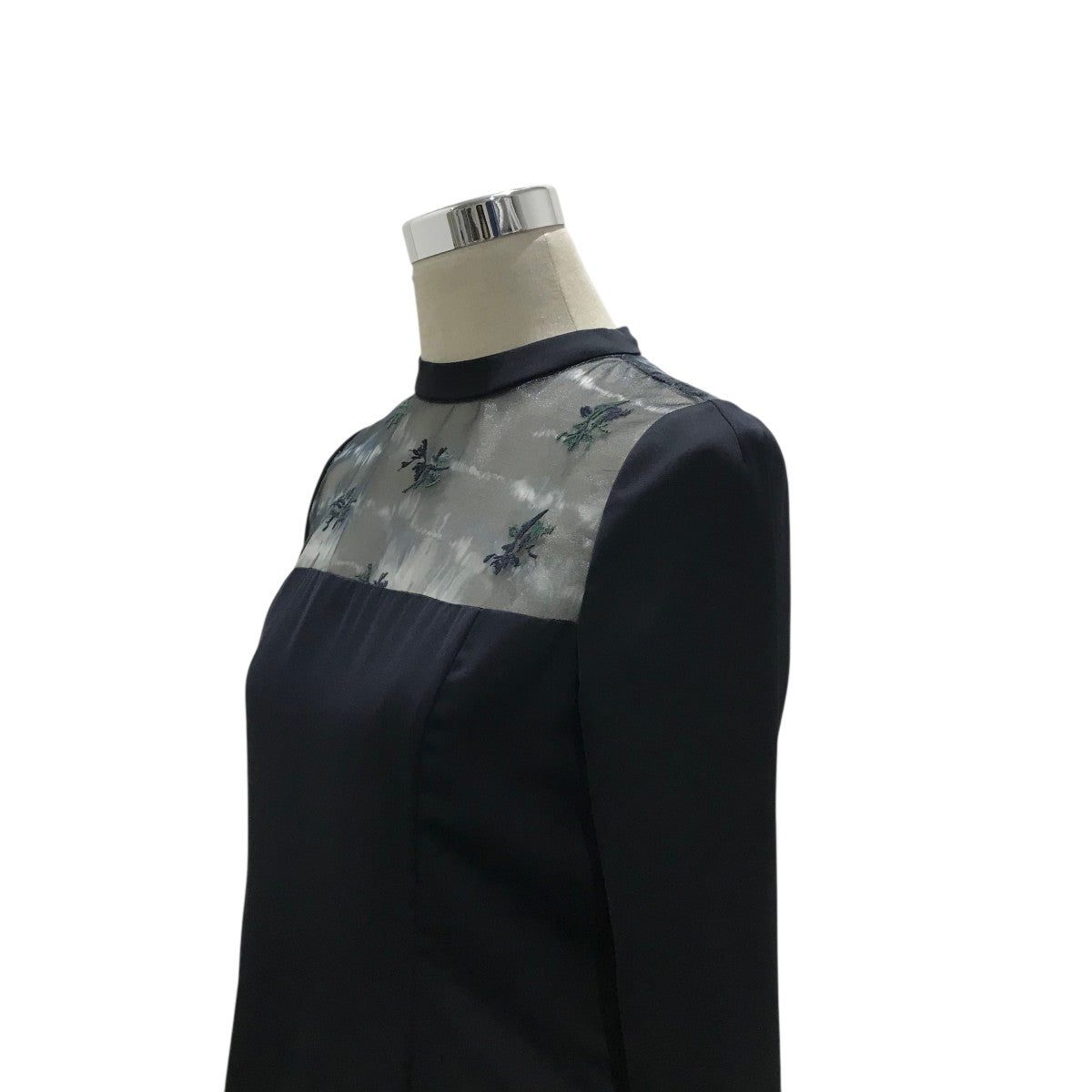 ワンピース Floating florets DRESS / 36 / RIM.ARK RIM．ARK(リムアーク) 胸元切替ワンピース460EAL33-0710