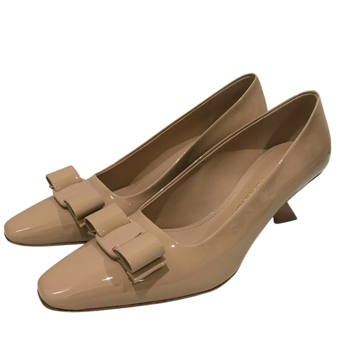 Ferragamo(フェラガモ) ヒールパンプス0763727 0763727 ブラウン